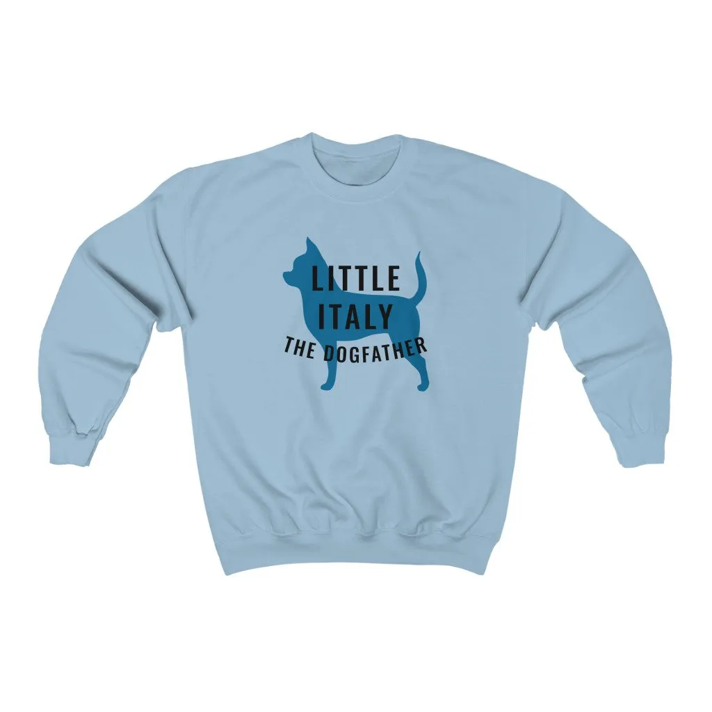 Little Italy "The Dogfather" Unisex Heavy Blend Crewneck Sweatshirt