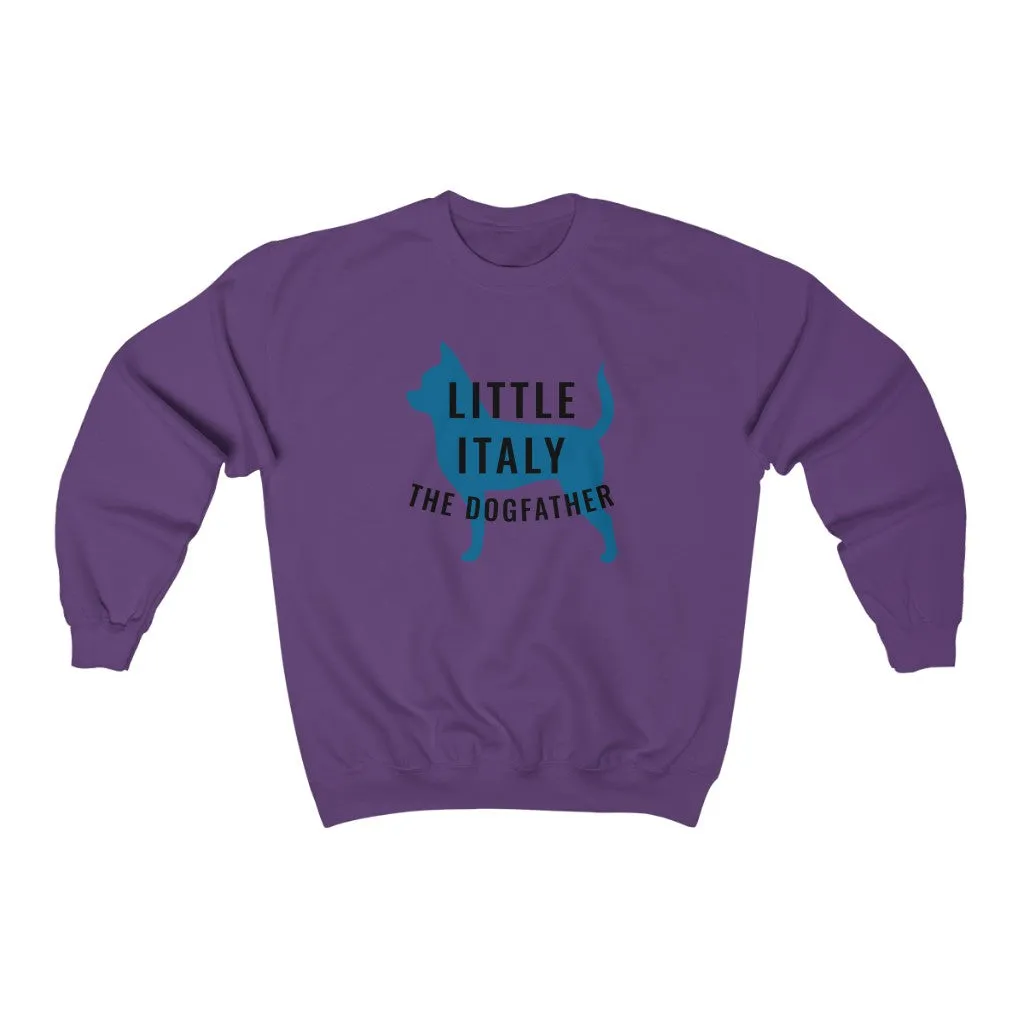 Little Italy "The Dogfather" Unisex Heavy Blend Crewneck Sweatshirt