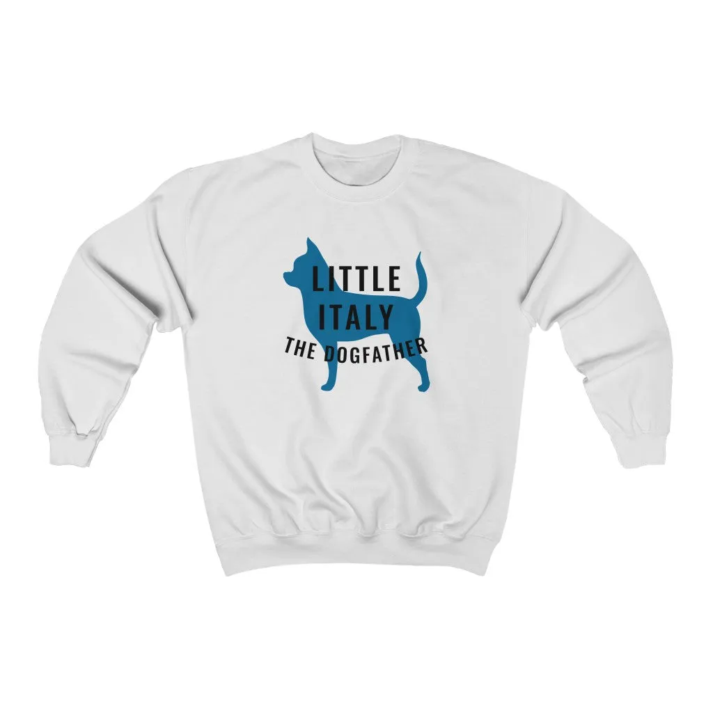 Little Italy "The Dogfather" Unisex Heavy Blend Crewneck Sweatshirt