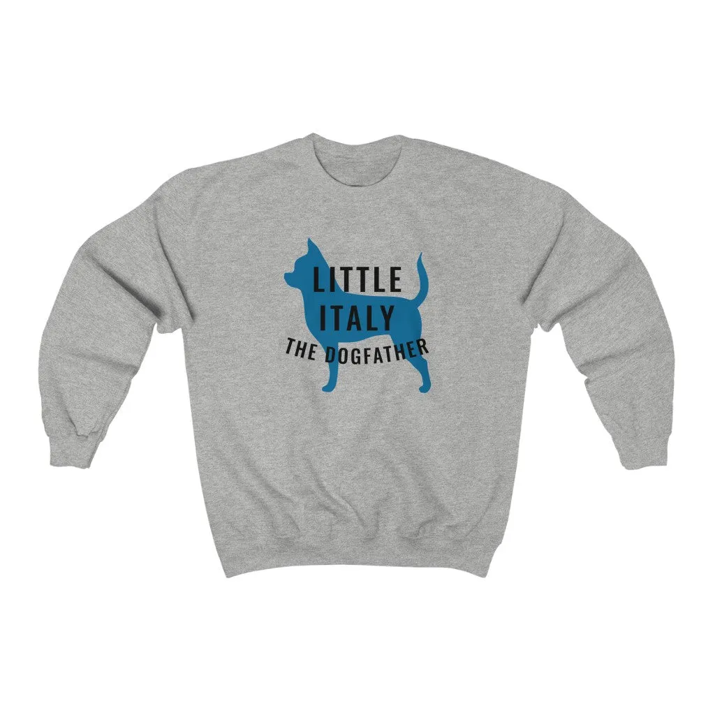 Little Italy "The Dogfather" Unisex Heavy Blend Crewneck Sweatshirt