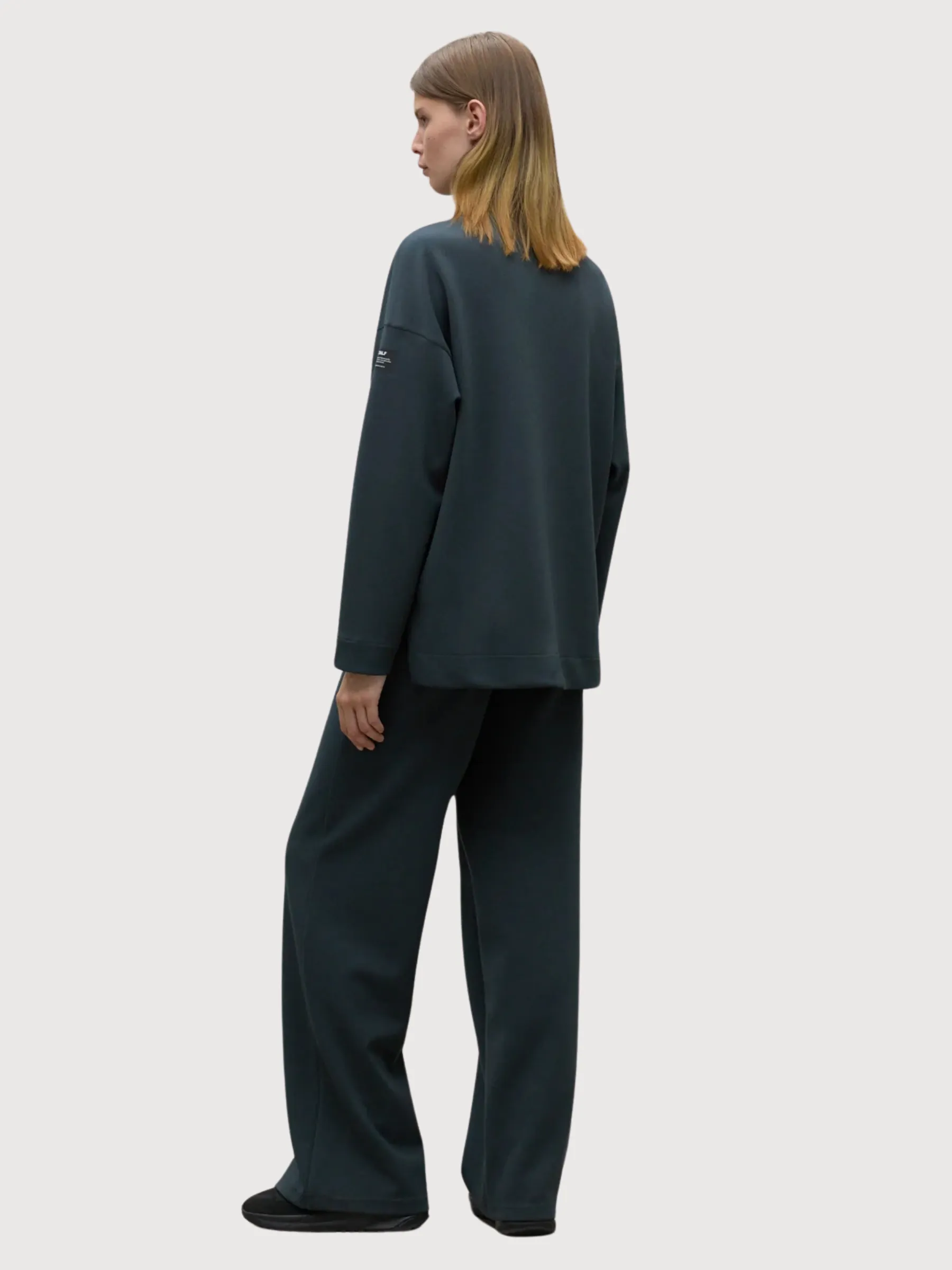 Maia Green Woman Sweatshirt | Ecoalf