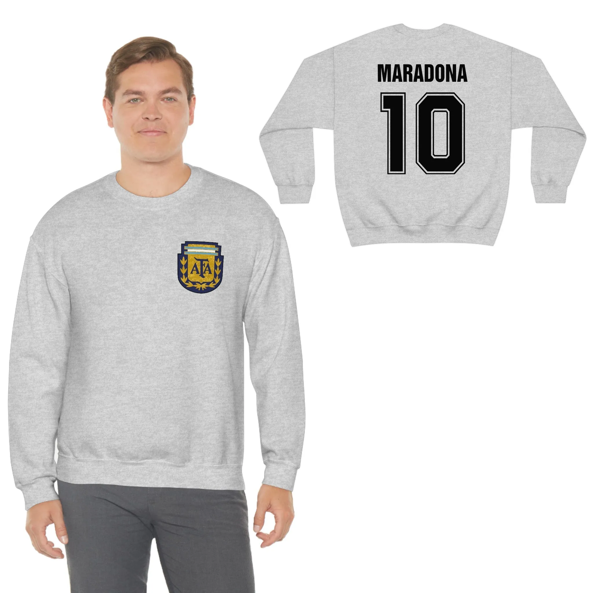 Maradona Argentina N10 | Retro Soccer Classic Sweatshirt