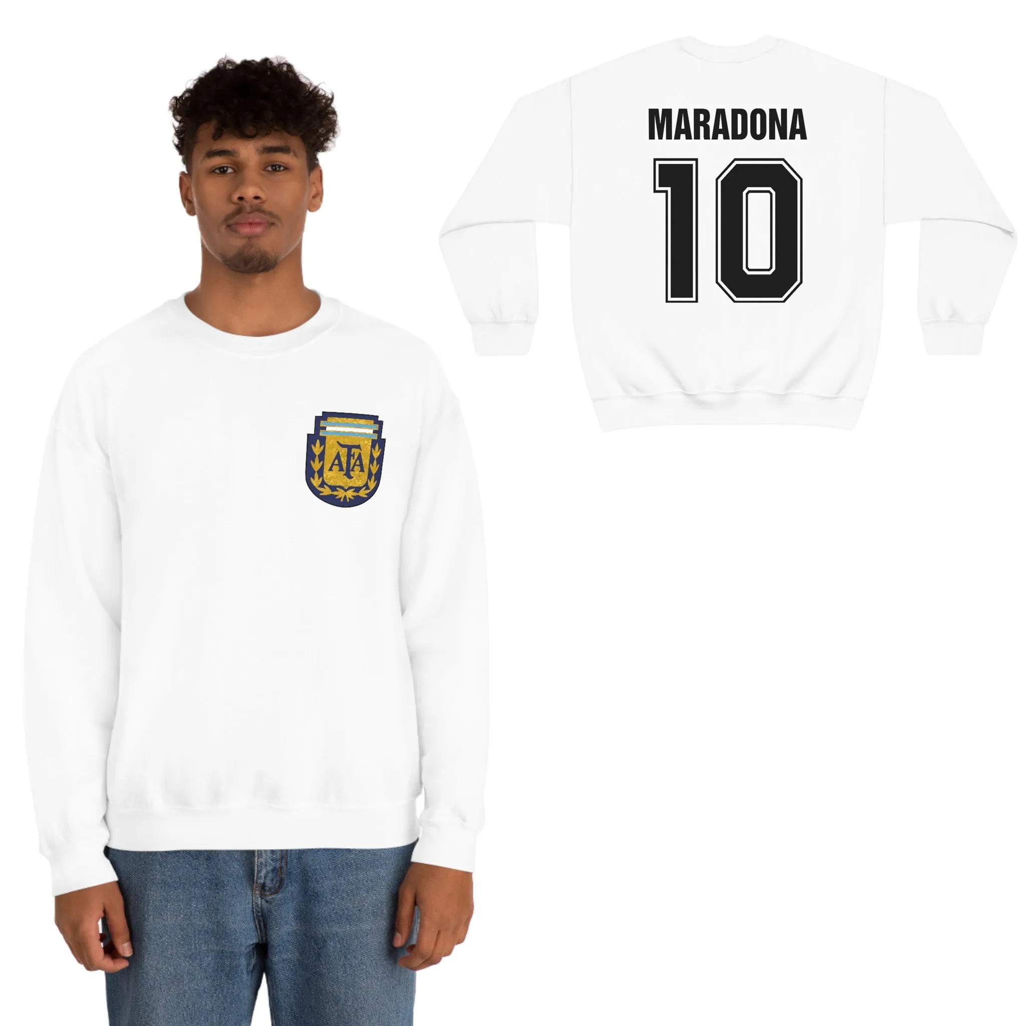 Maradona Argentina N10 | Retro Soccer Classic Sweatshirt