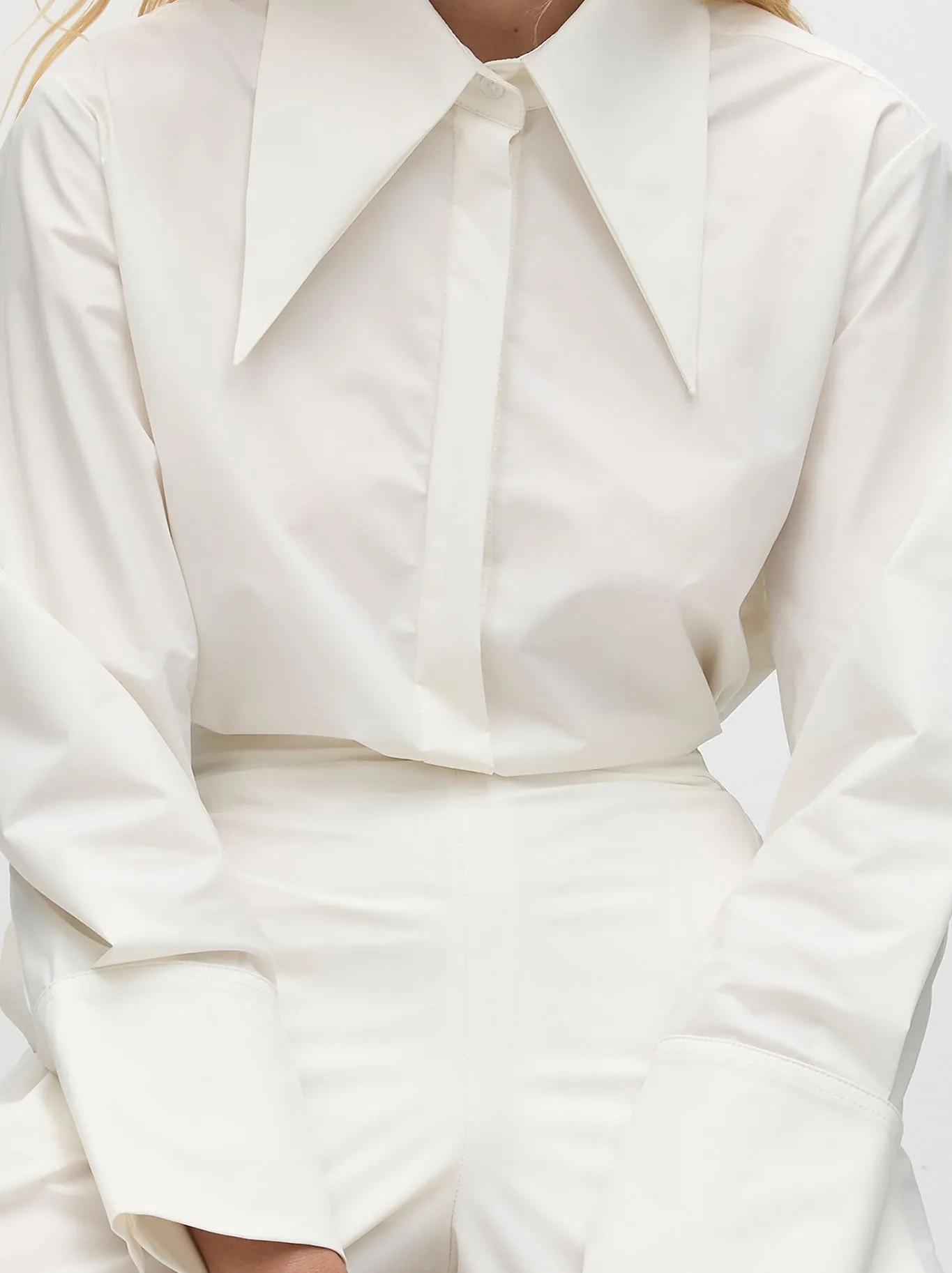 MELA PURDIE PEAK COLLAR SHIRT