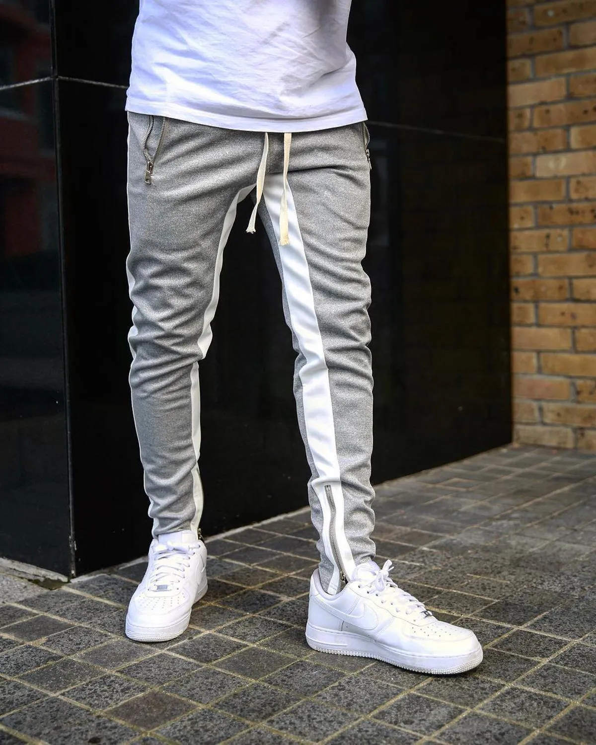 Men's Casual Fitness Stretch Slim Fit Joggers