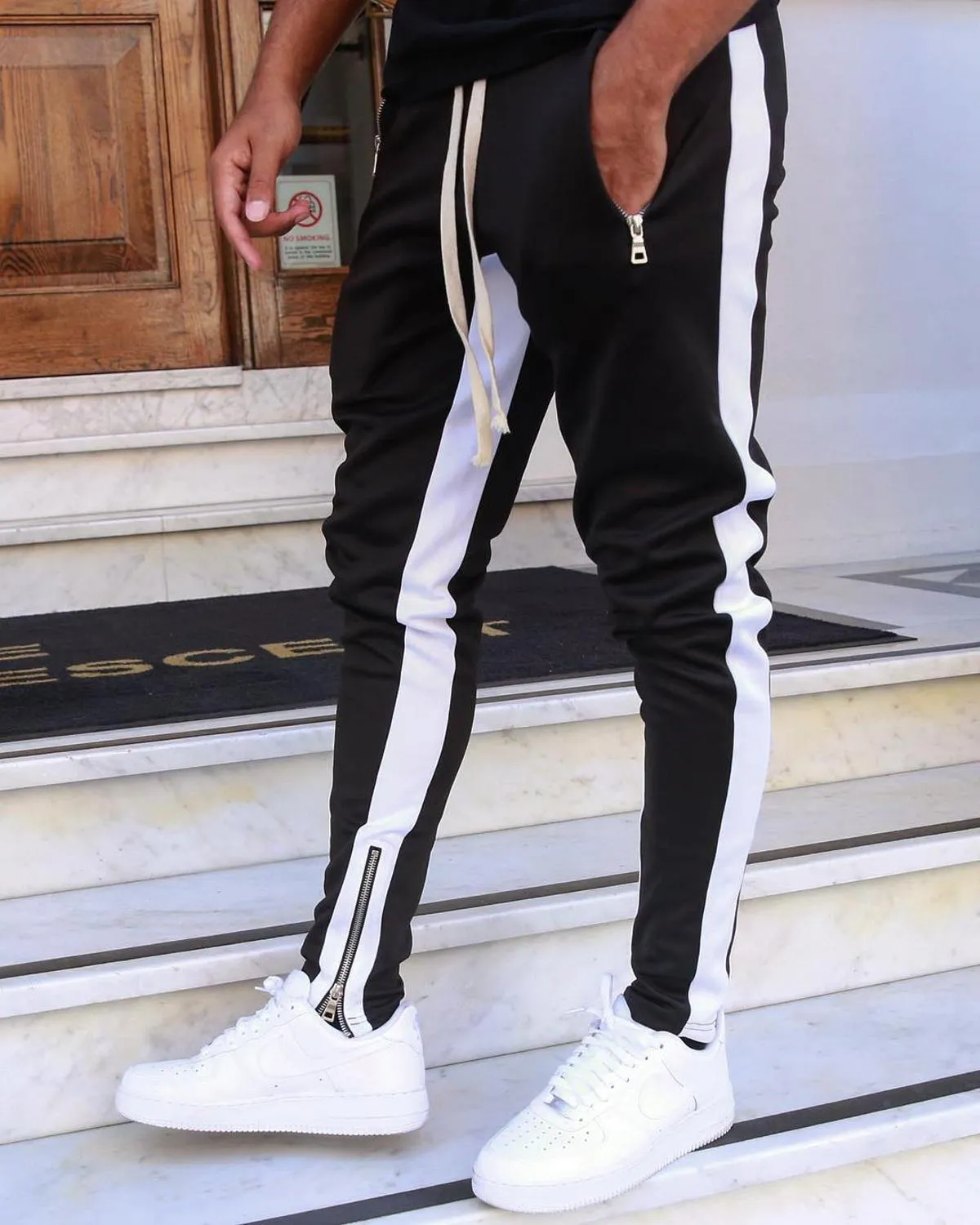 Men's Casual Fitness Stretch Slim Fit Joggers