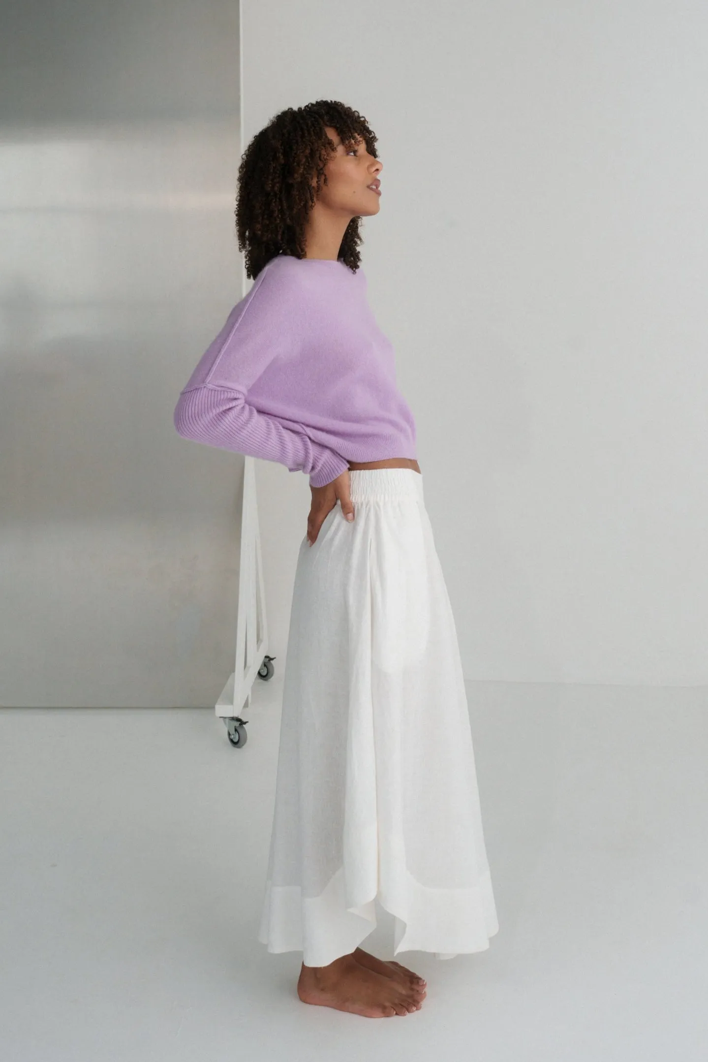 MIRI LILAC CASHMERE KNIT