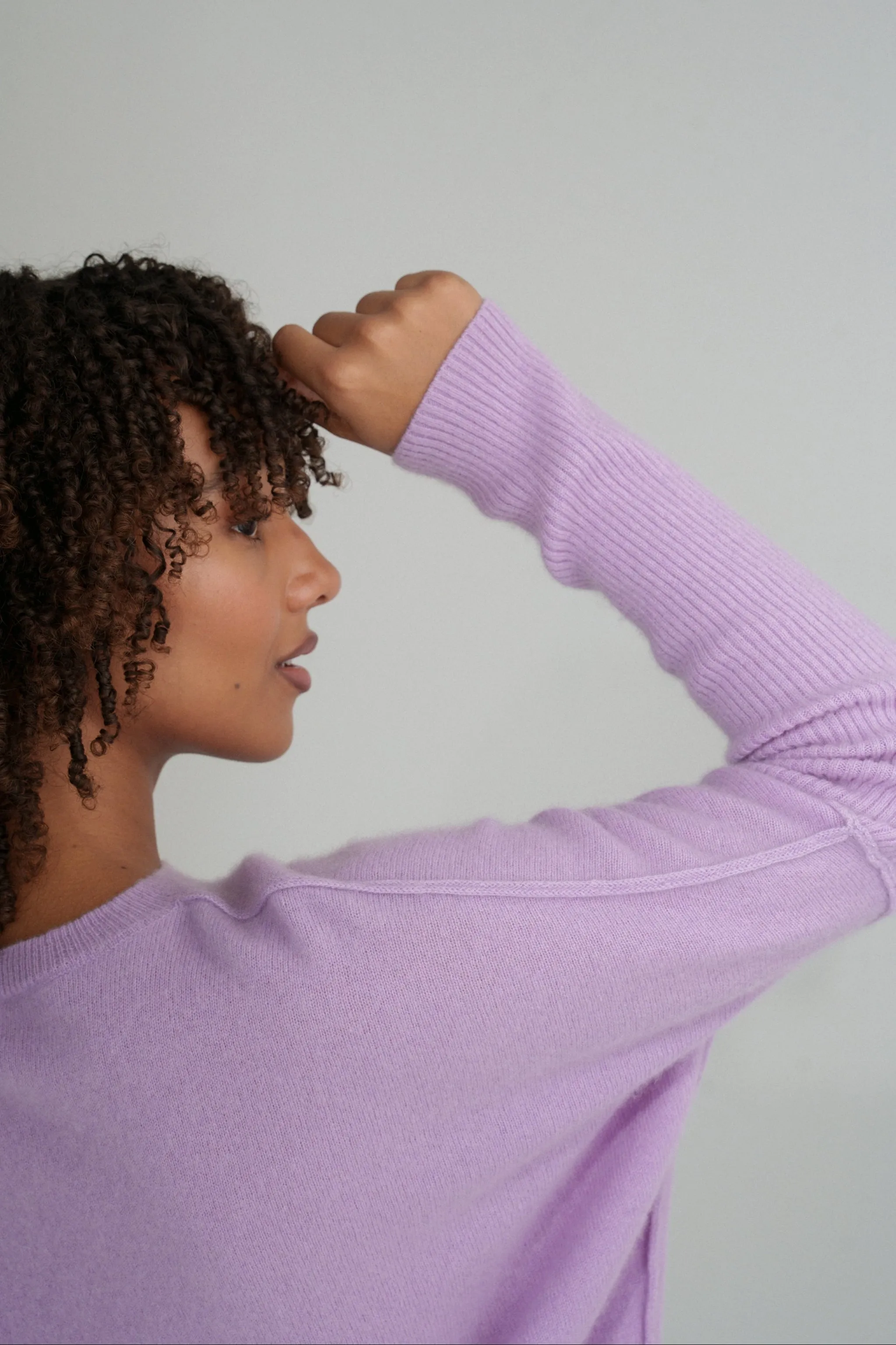 MIRI LILAC CASHMERE KNIT