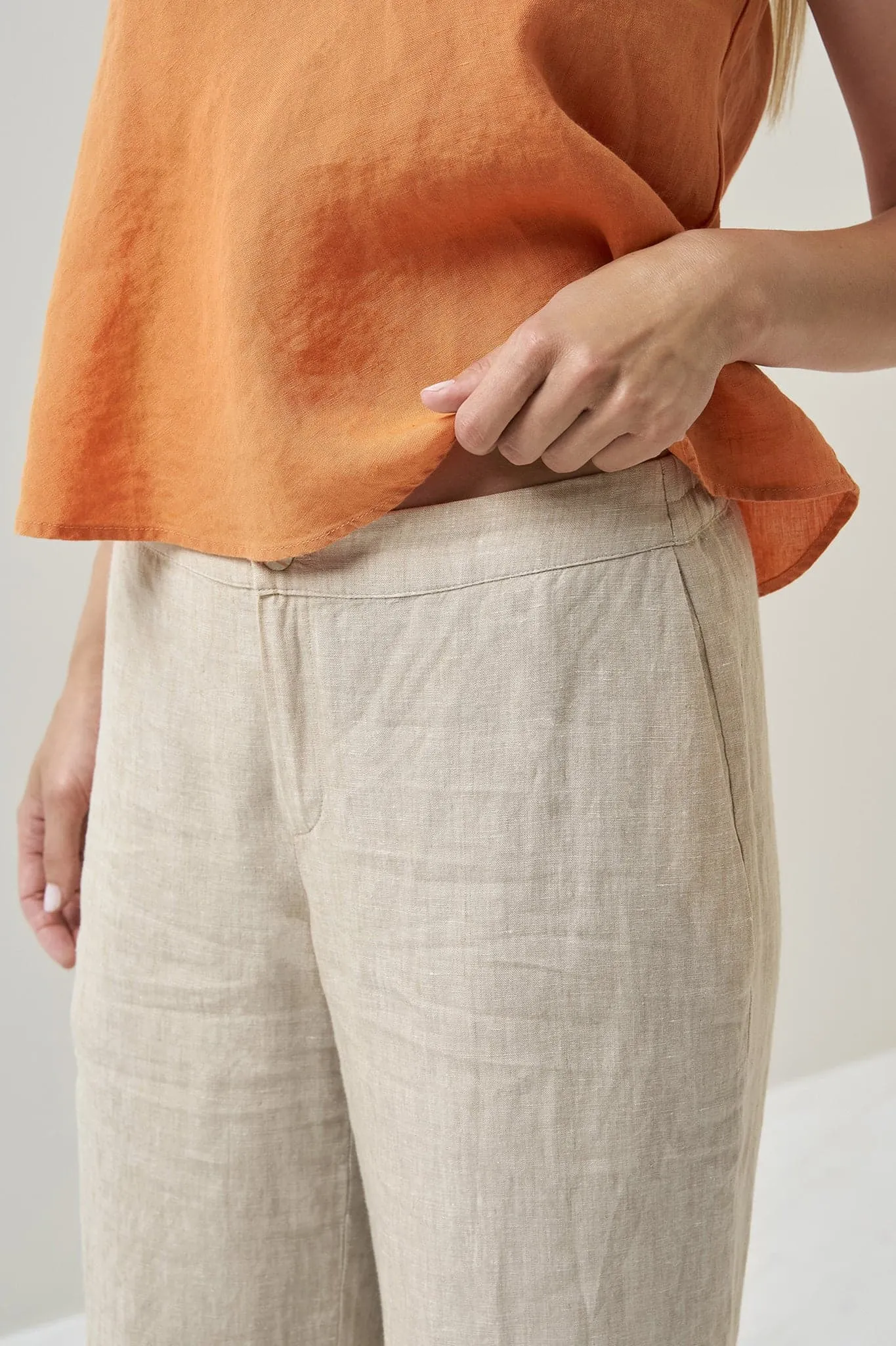Modern linen pants Paula