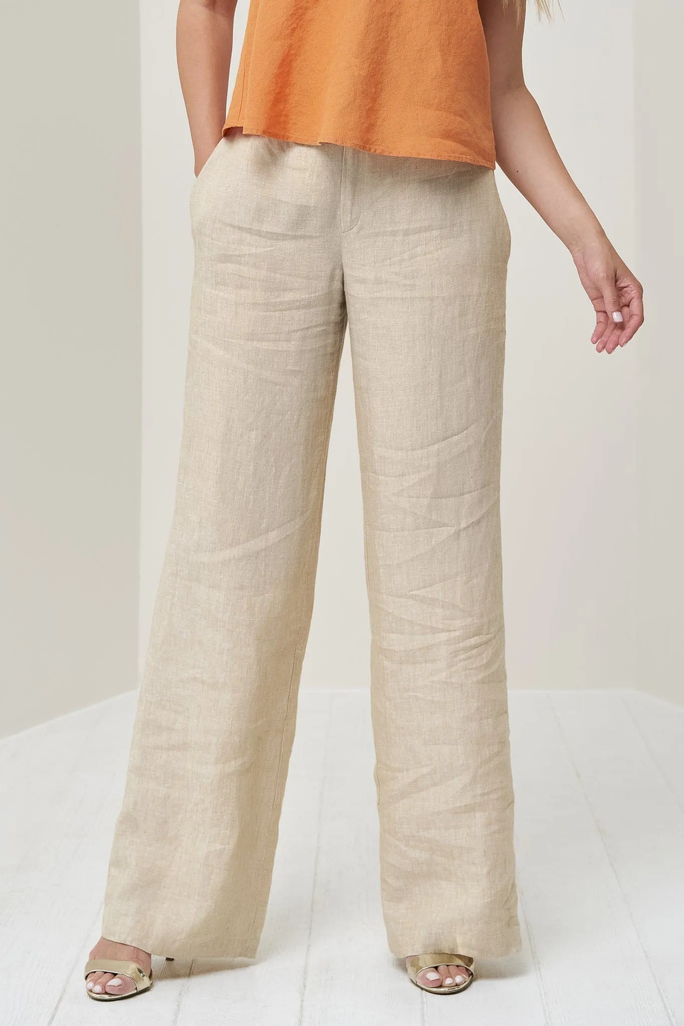Modern linen pants Paula