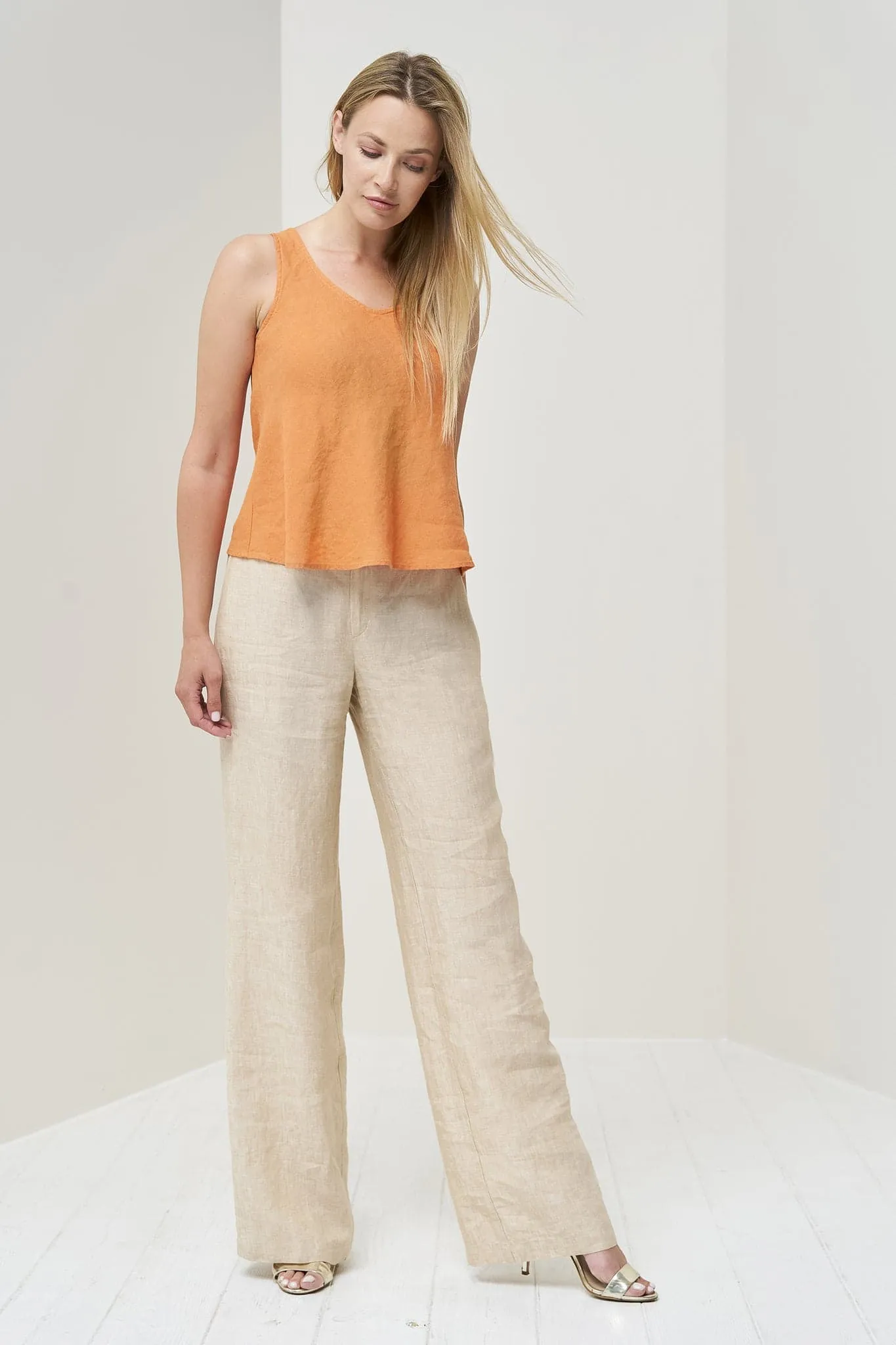 Modern linen pants Paula