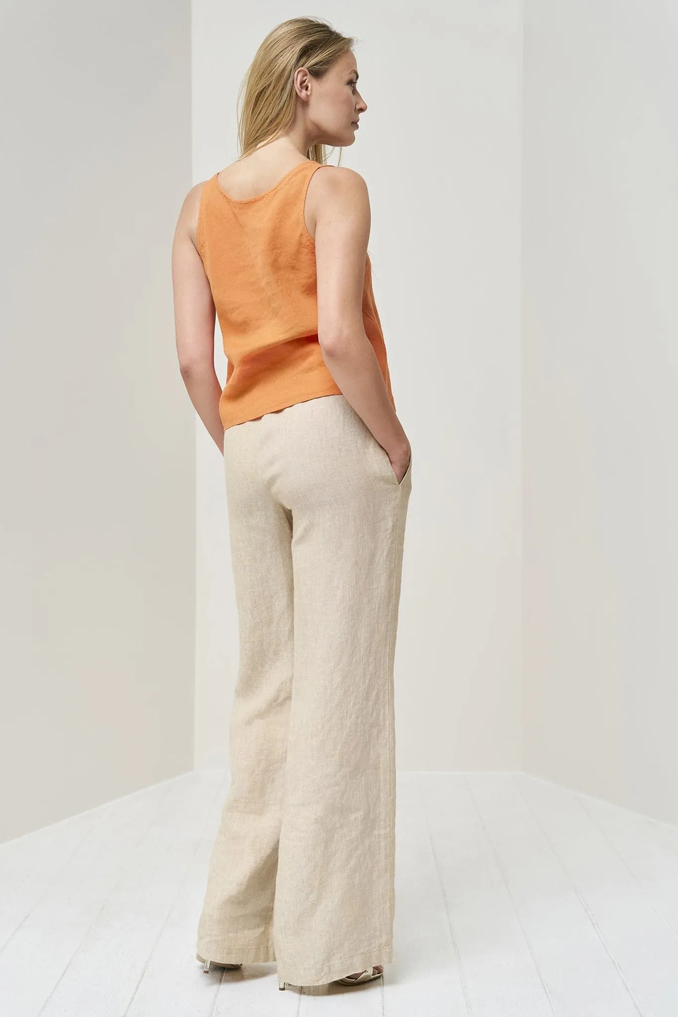 Modern linen pants Paula