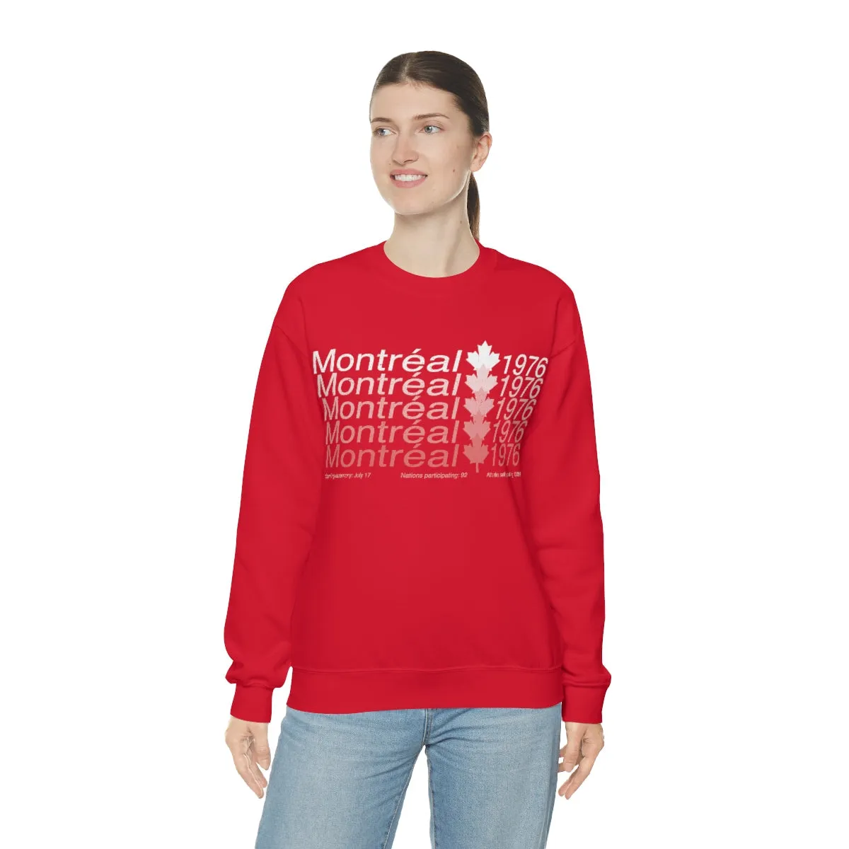 Montreal 1976 - Retro Olympics | Funky Hipster Sweatshirt