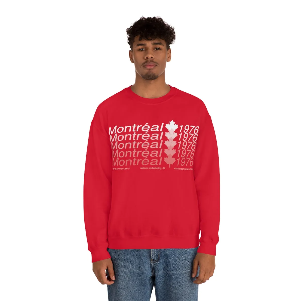 Montreal 1976 - Retro Olympics | Funky Hipster Sweatshirt