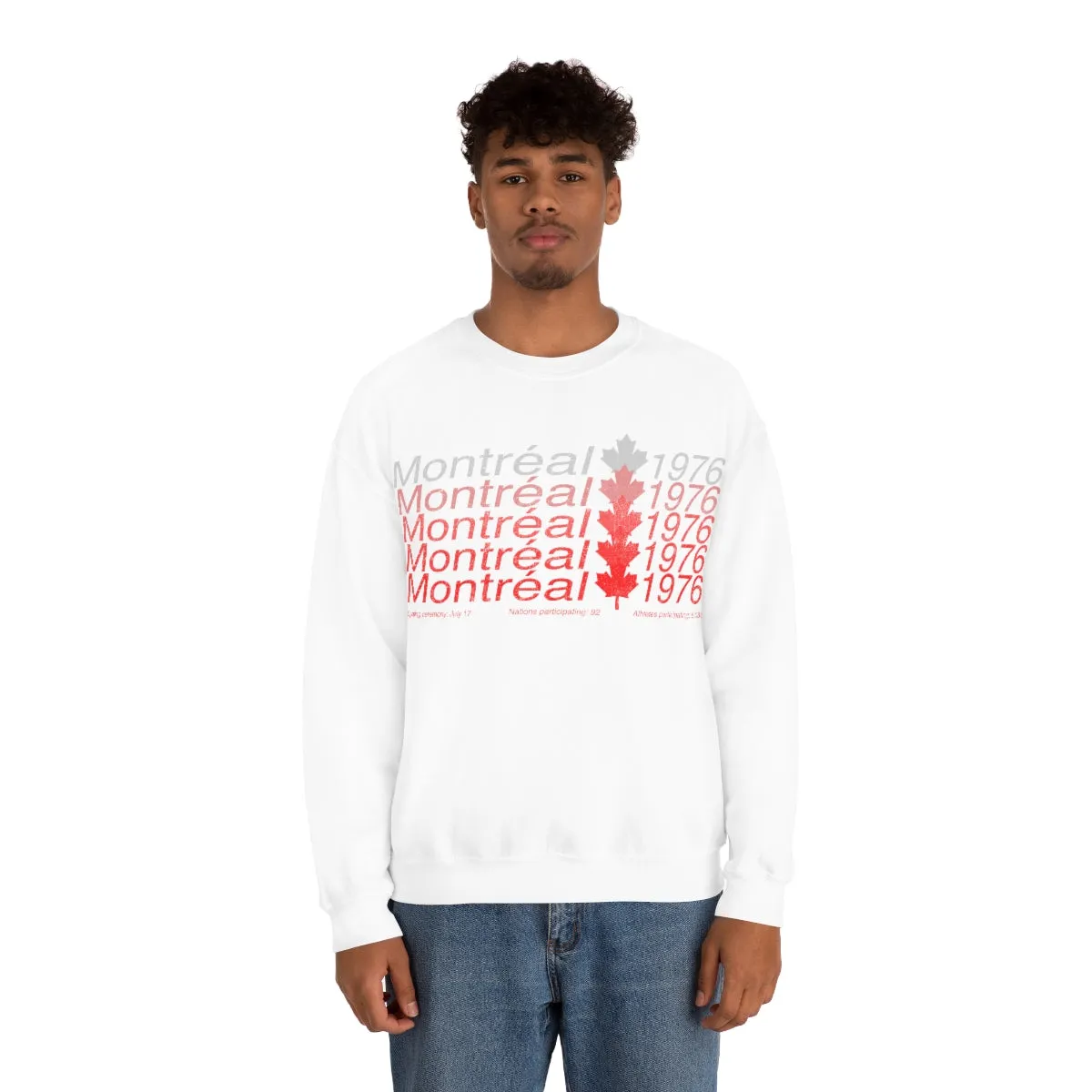 Montreal 1976 - Retro Olympics | Funky Hipster Sweatshirt