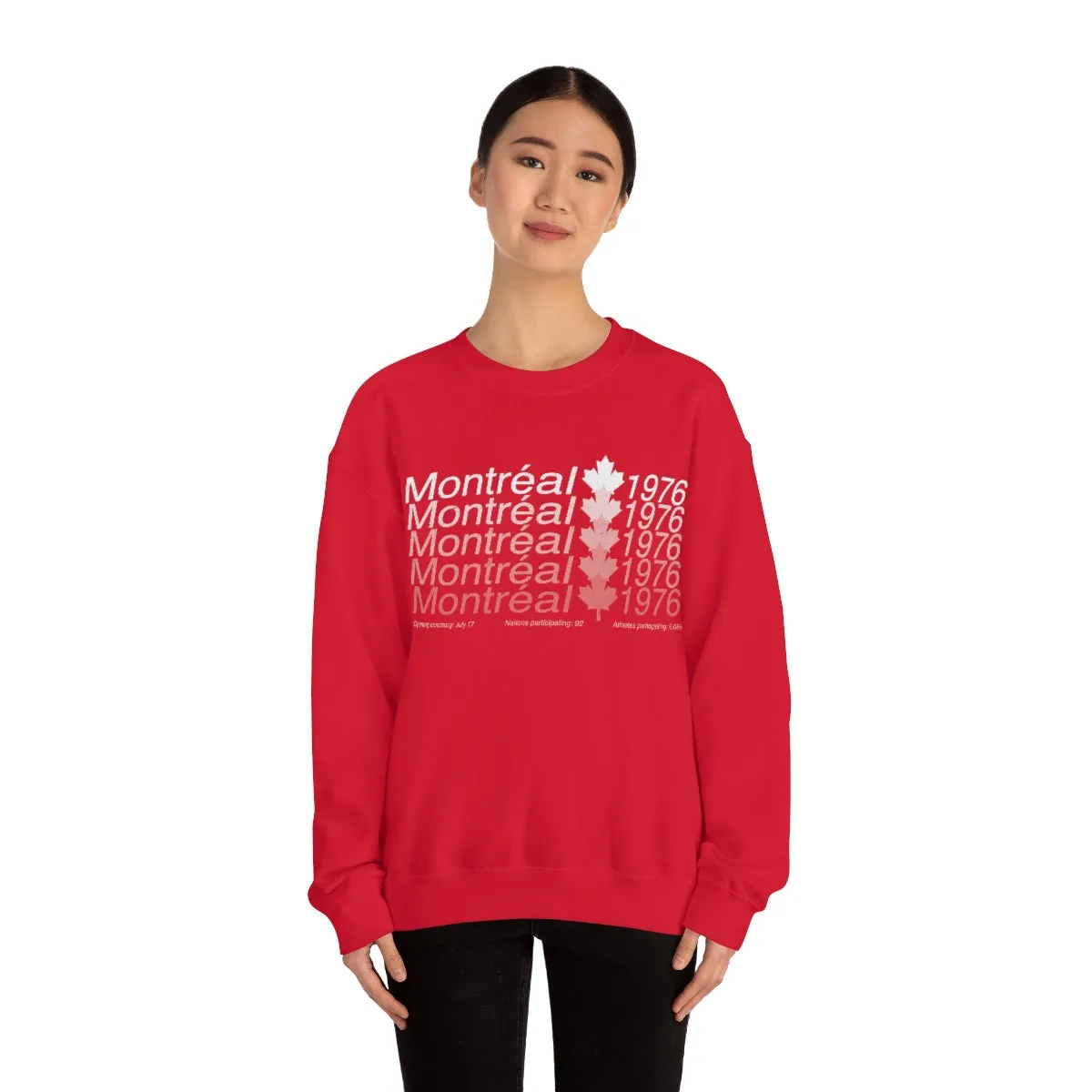Montreal 1976 - Retro Olympics | Funky Hipster Sweatshirt