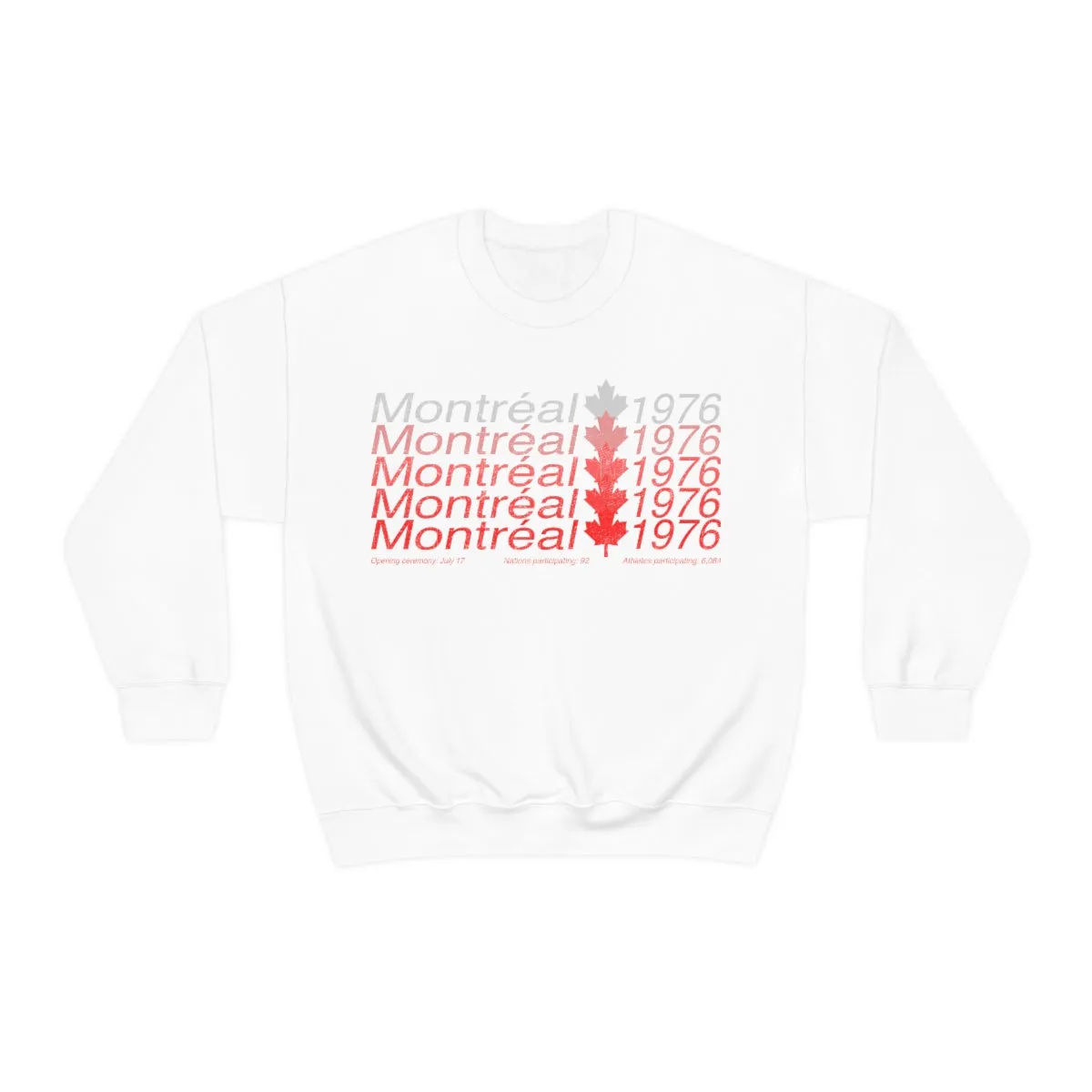 Montreal 1976 - Retro Olympics | Funky Hipster Sweatshirt