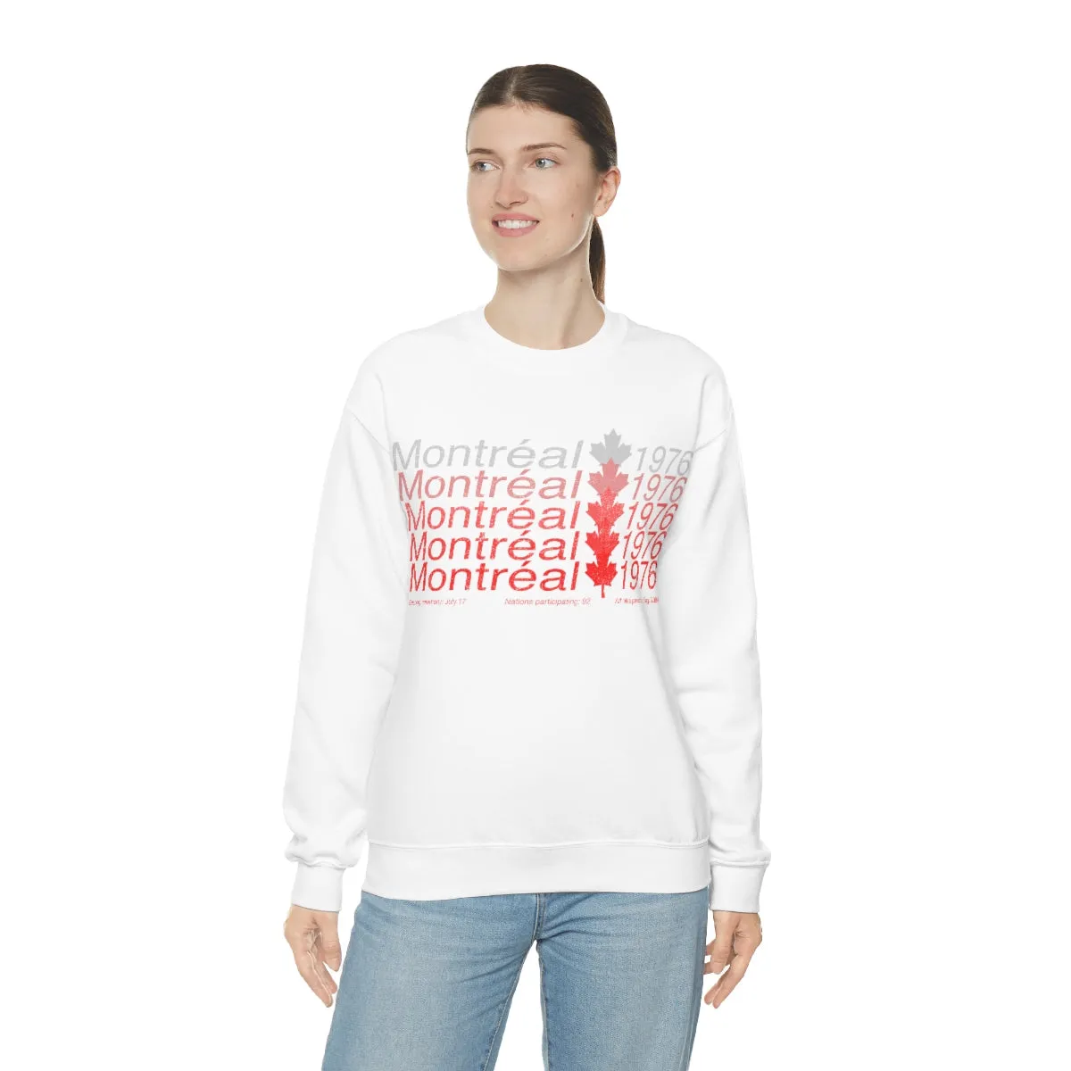 Montreal 1976 - Retro Olympics | Funky Hipster Sweatshirt