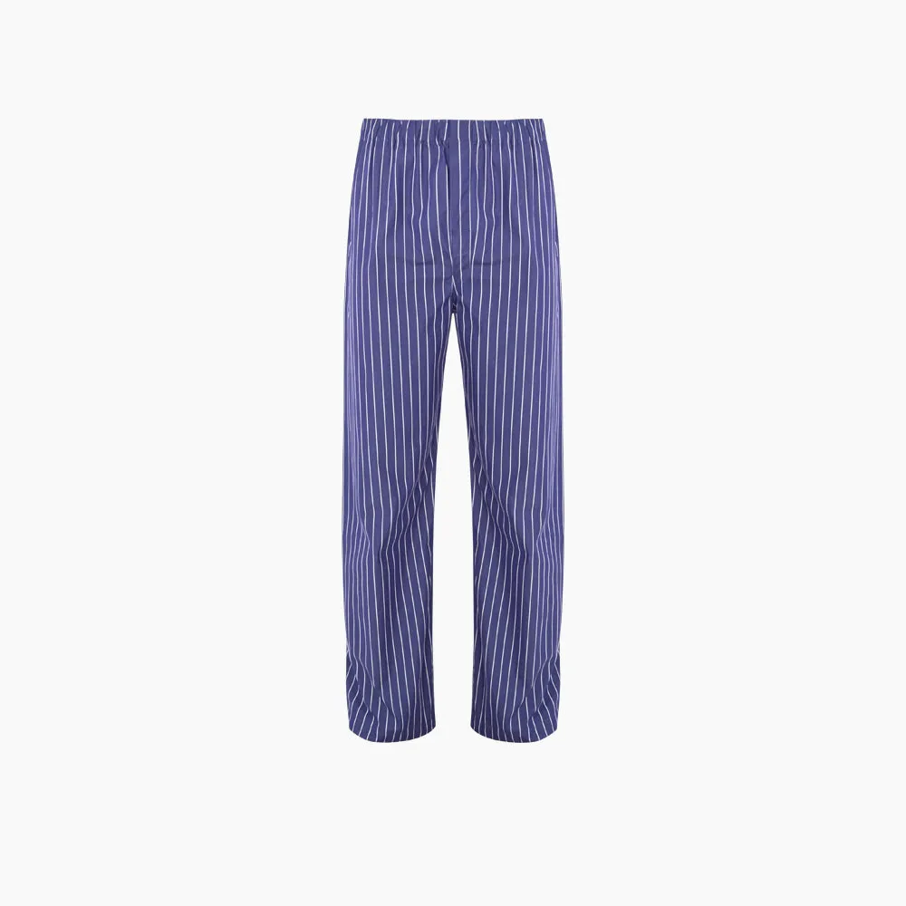 Navy Stripe Modern Pyjama Trousers