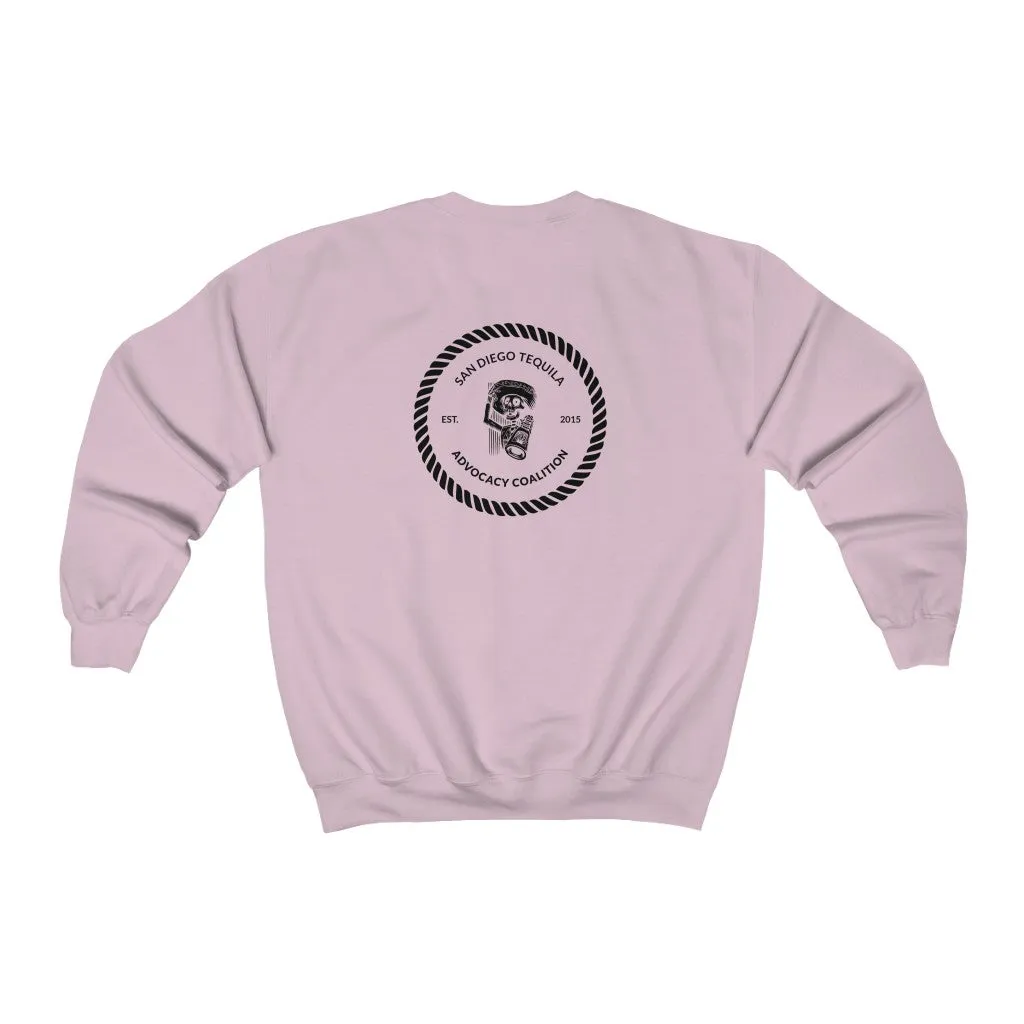 On the 12th Tequila of Christmas San Diego Tequila Advocacy Coalition Unisex Heavy Blend Crewneck Sweatshirt