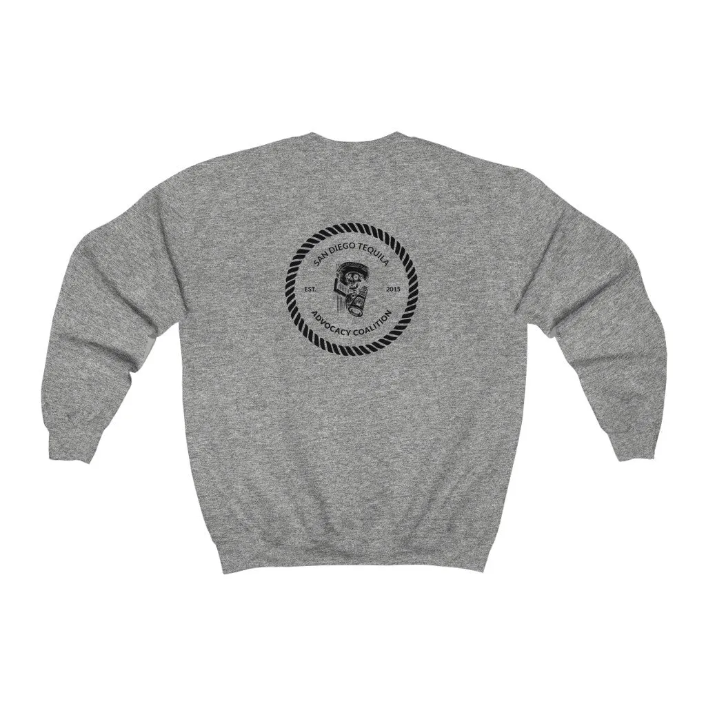 On the 12th Tequila of Christmas San Diego Tequila Advocacy Coalition Unisex Heavy Blend Crewneck Sweatshirt