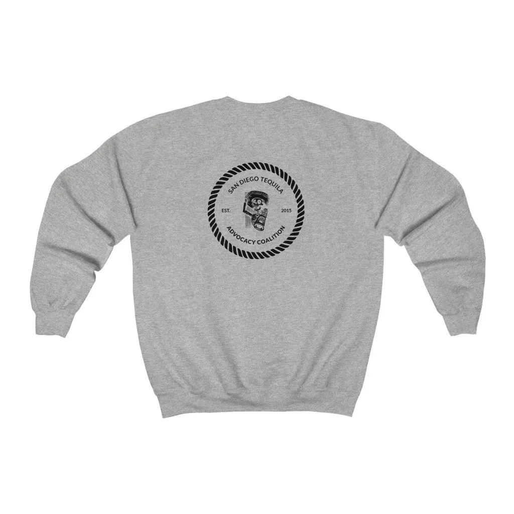 On the 12th Tequila of Christmas San Diego Tequila Advocacy Coalition Unisex Heavy Blend Crewneck Sweatshirt