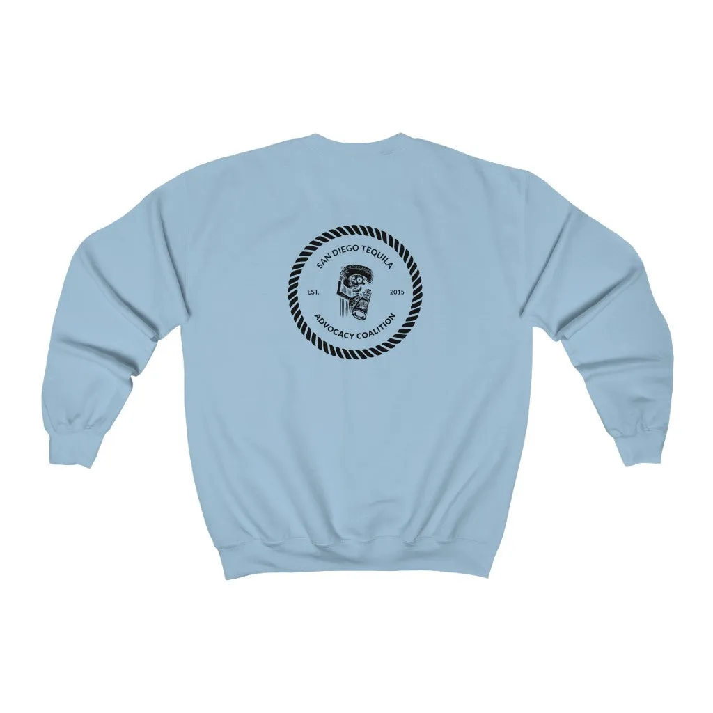 On the 12th Tequila of Christmas San Diego Tequila Advocacy Coalition Unisex Heavy Blend Crewneck Sweatshirt