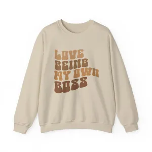 Own Boss Crewneck Sweatshirt