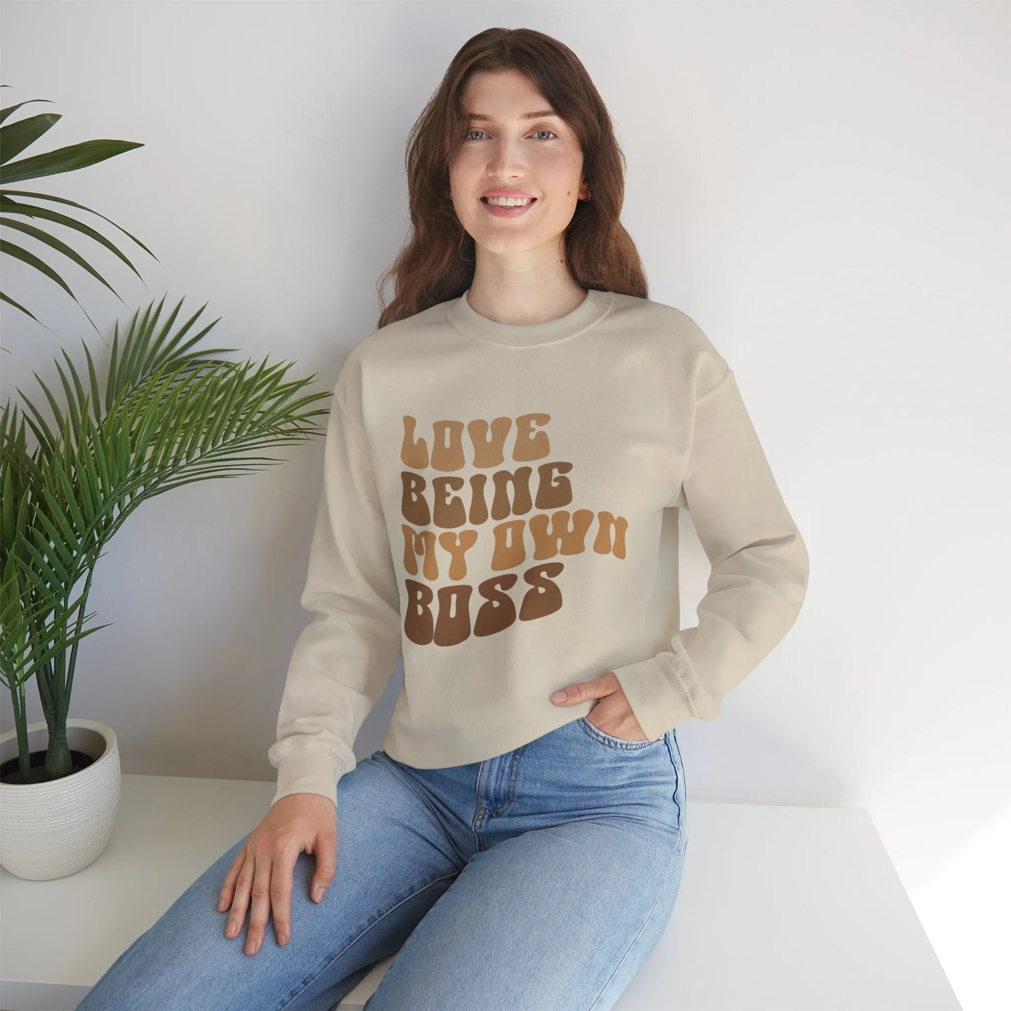 Own Boss Crewneck Sweatshirt