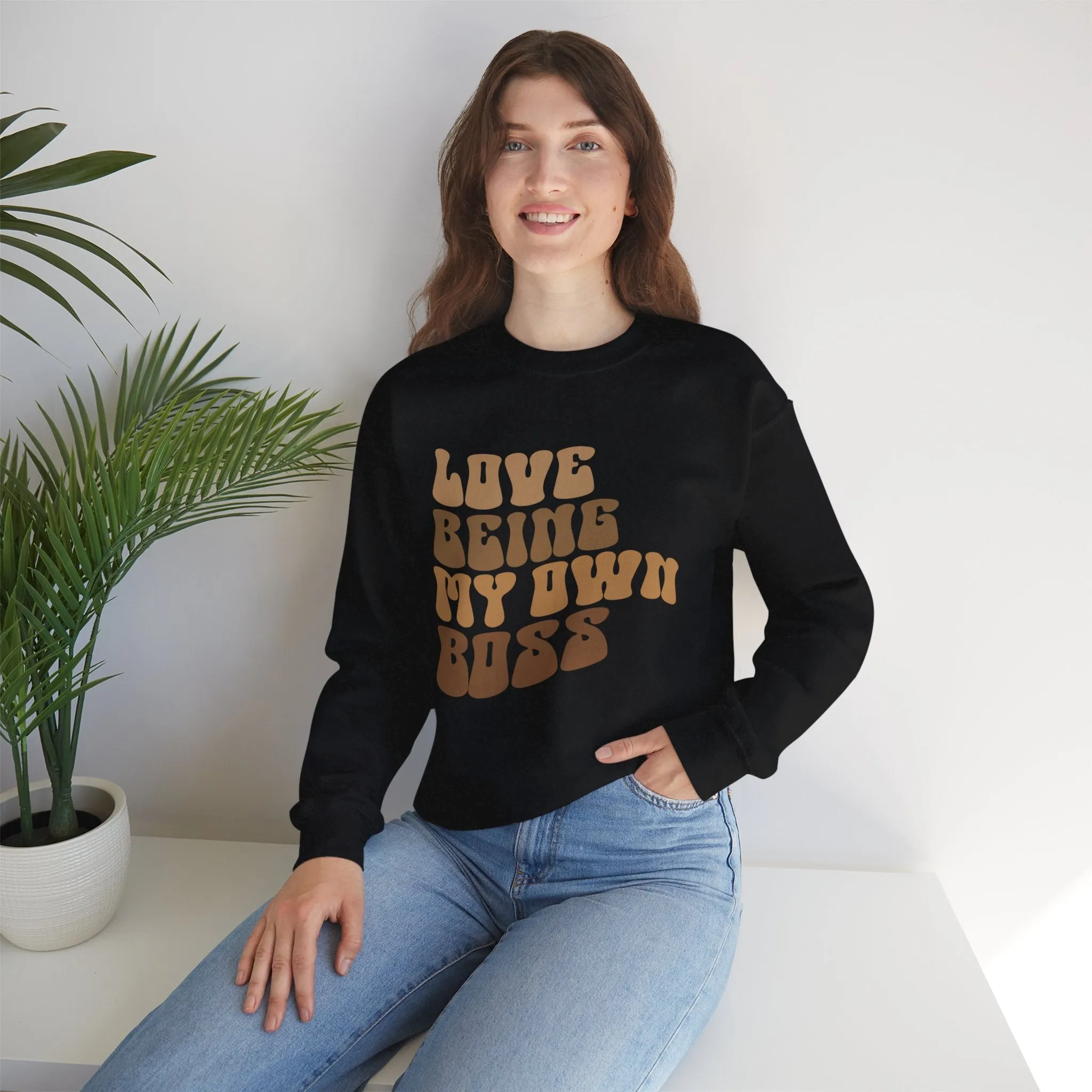 Own Boss Crewneck Sweatshirt