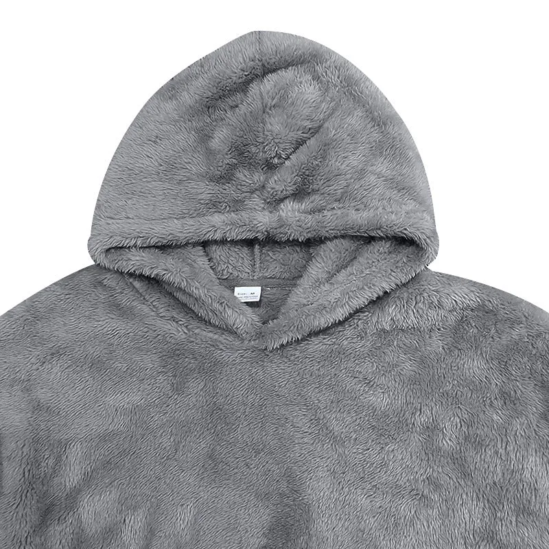 Plush Pocket Hoodie - Trendy vintertrøje til mænd