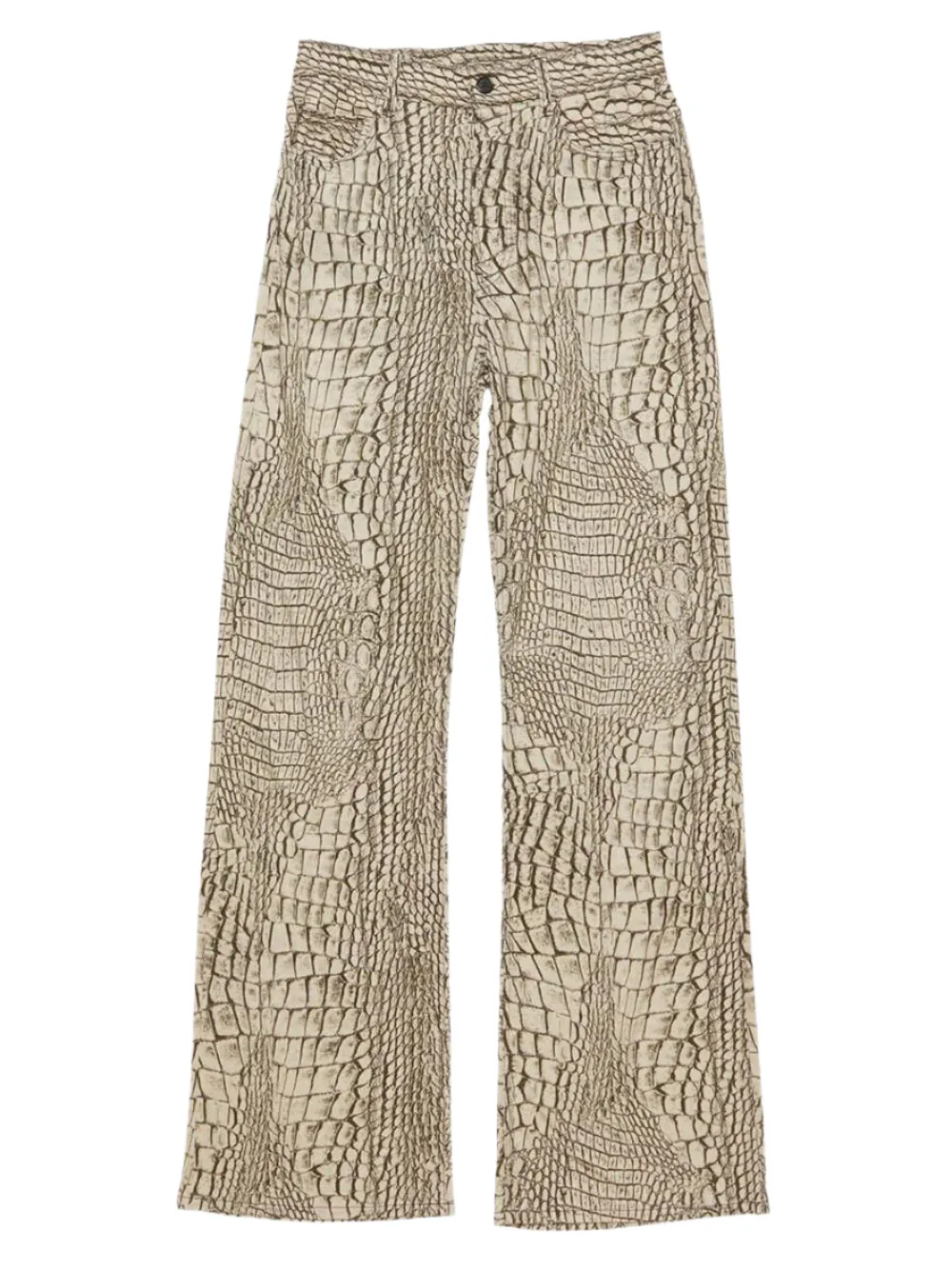 PRINTED CASUAL TROUSERS