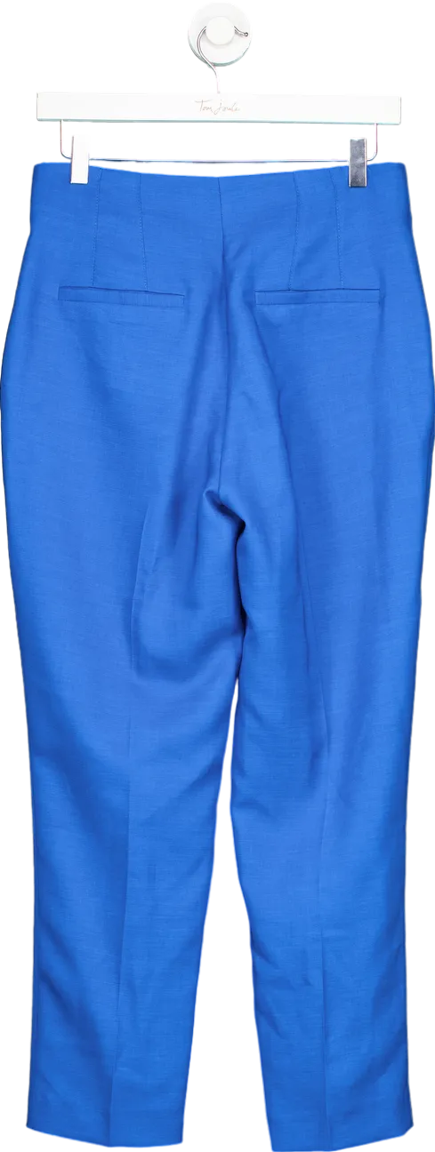 River Island Blue Tailored Trousers UK 10