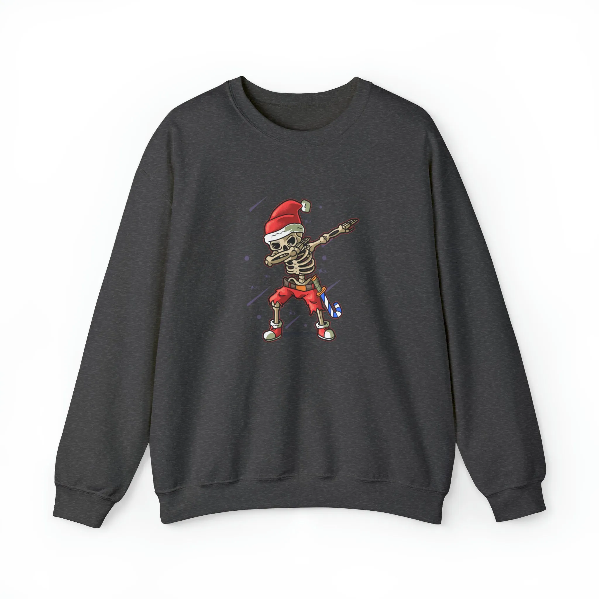 Skeleton Pose Christmas Sweatshirt, Womens Christmas Sweatshirt, Christmas Sweatshirts for Women, Christmas Women,Merry Christmas Sweatshirt