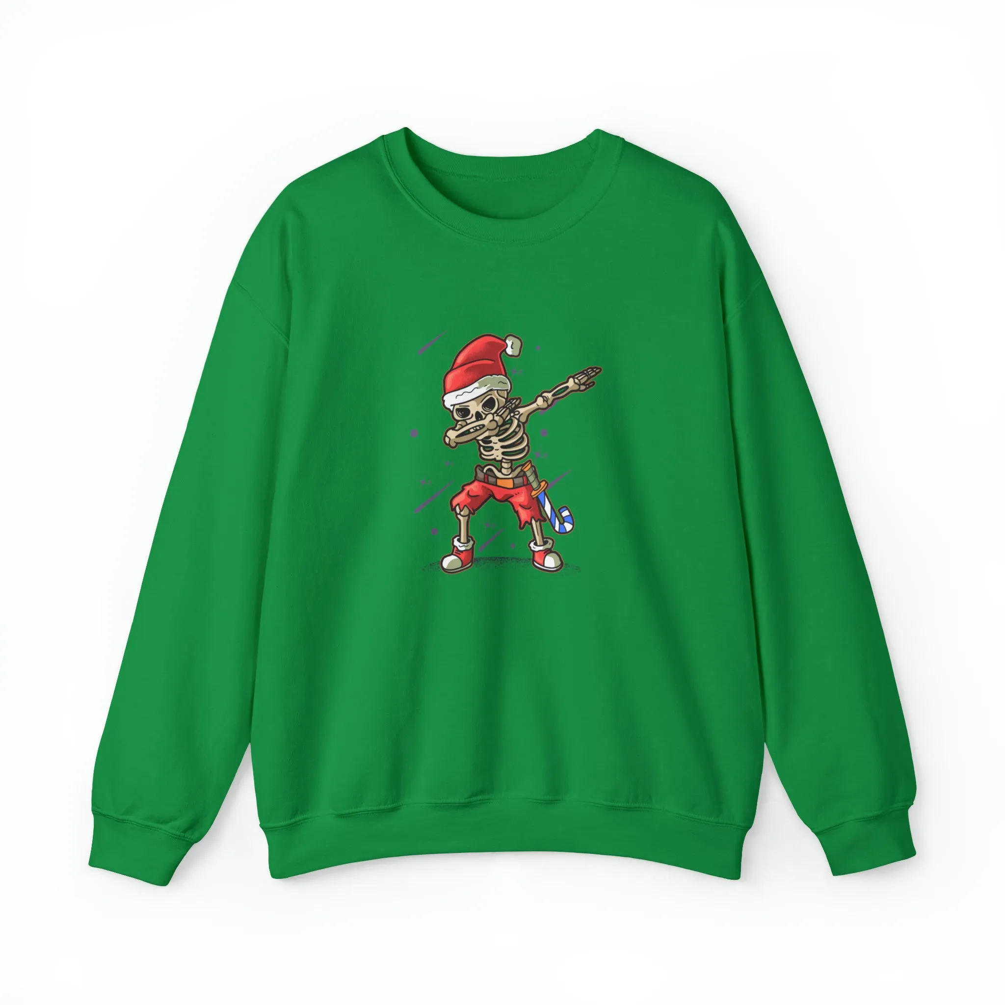 Skeleton Pose Christmas Sweatshirt, Womens Christmas Sweatshirt, Christmas Sweatshirts for Women, Christmas Women,Merry Christmas Sweatshirt