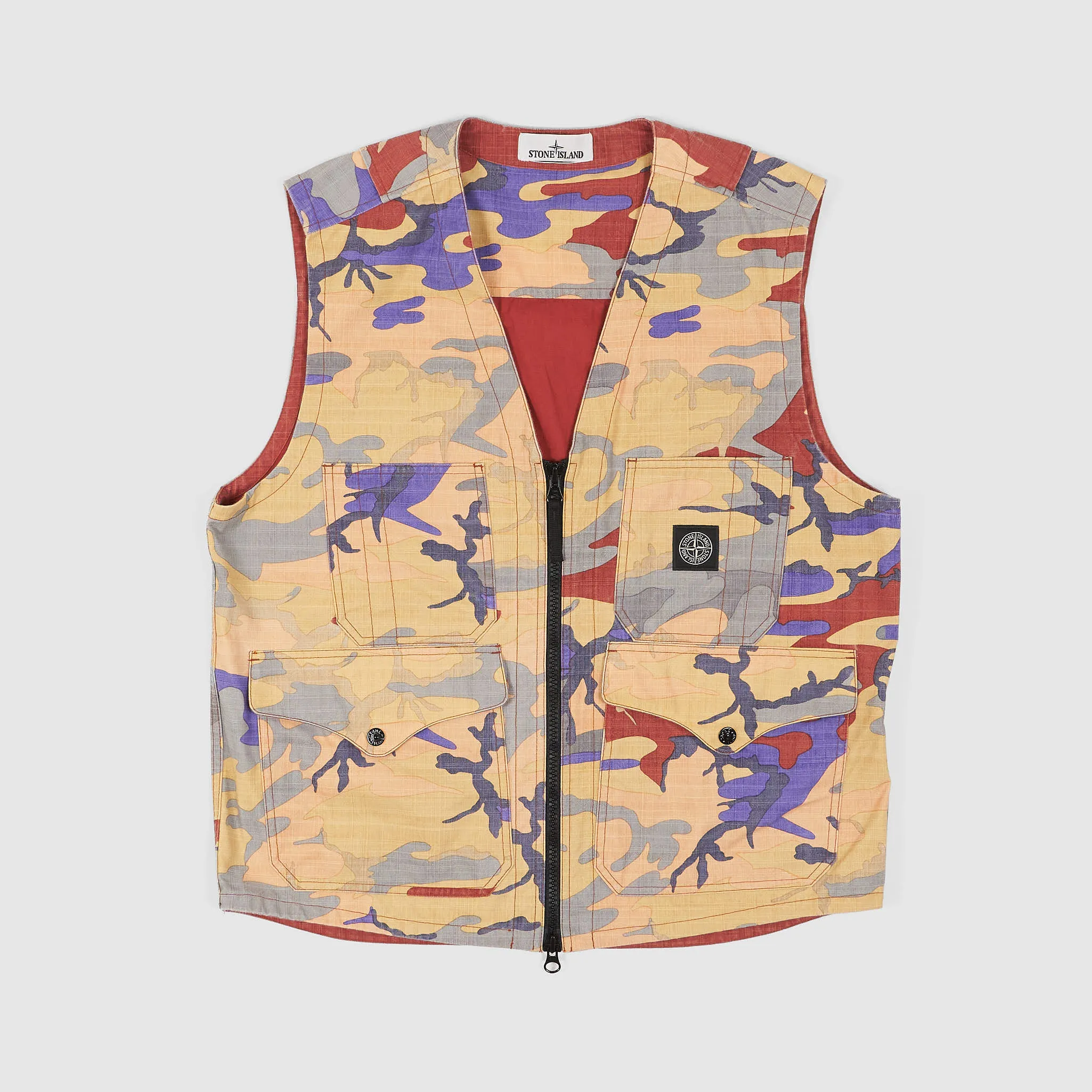 Stone Island Ripstop Camo Vest