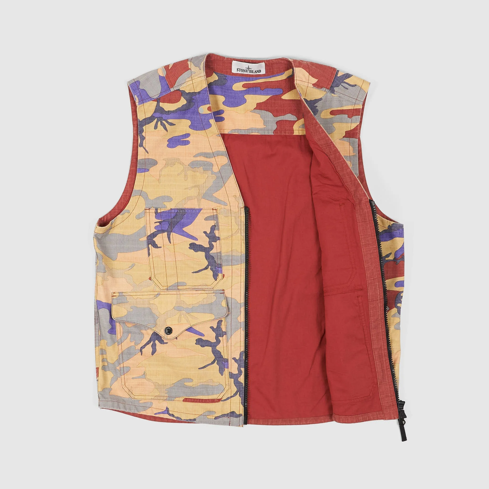 Stone Island Ripstop Camo Vest