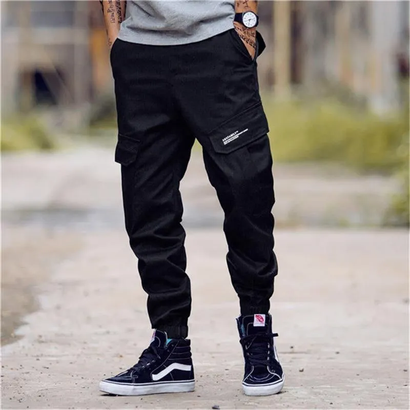 Streetwear Men's Camouflage Loose Fit Cargo Joggers