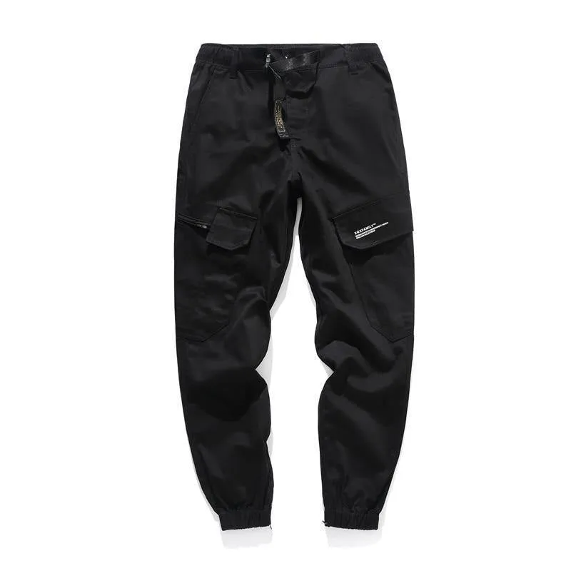 Streetwear Men's Camouflage Loose Fit Cargo Joggers