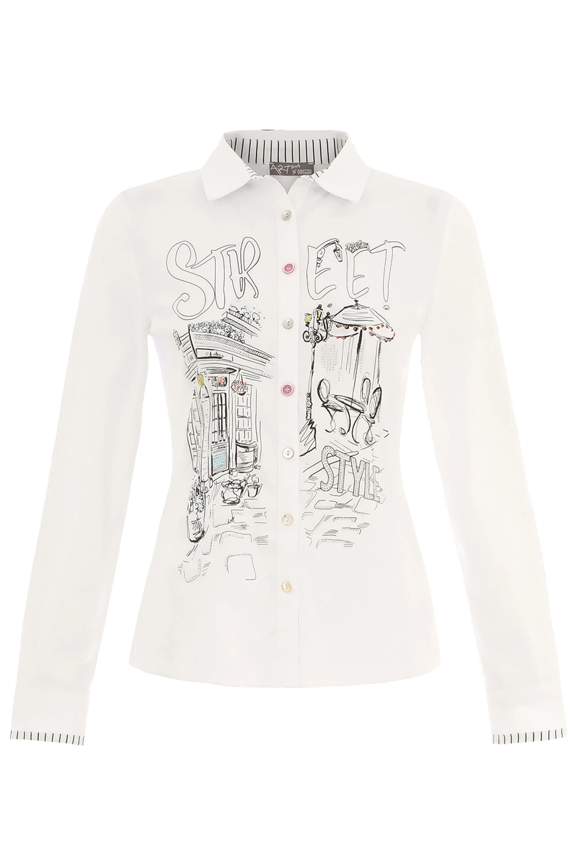 SUNDAY AFTERNOON WHITE BLOUSE