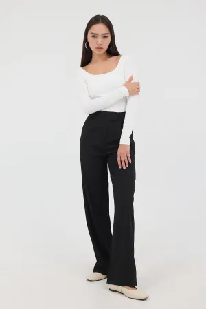 Velcro Wide Leg Pants