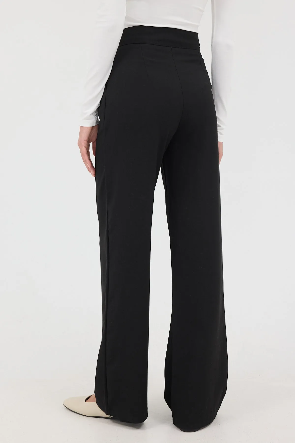 Velcro Wide Leg Pants