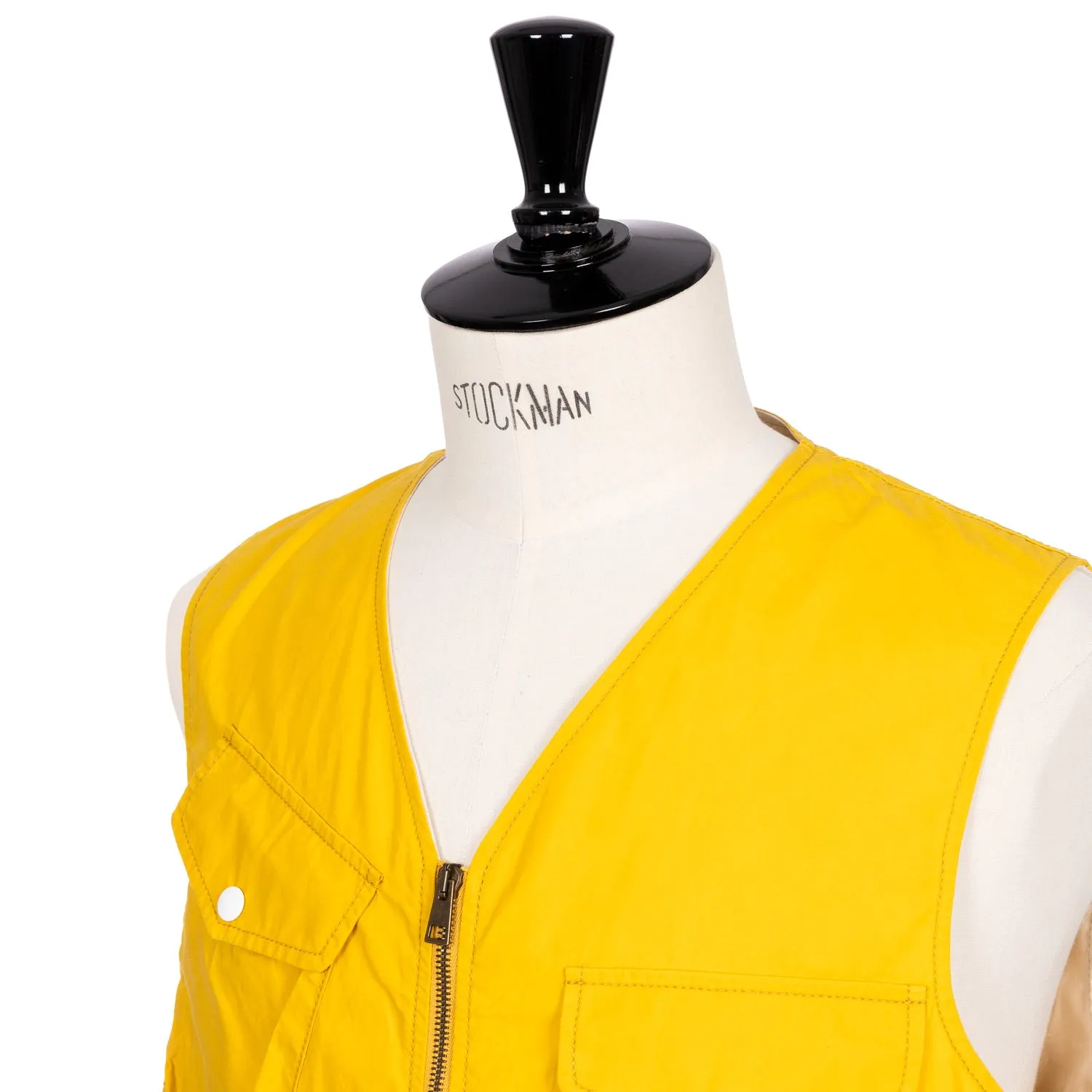Vest "Urban Hiking" made from pure Cotton - Wax Cotton