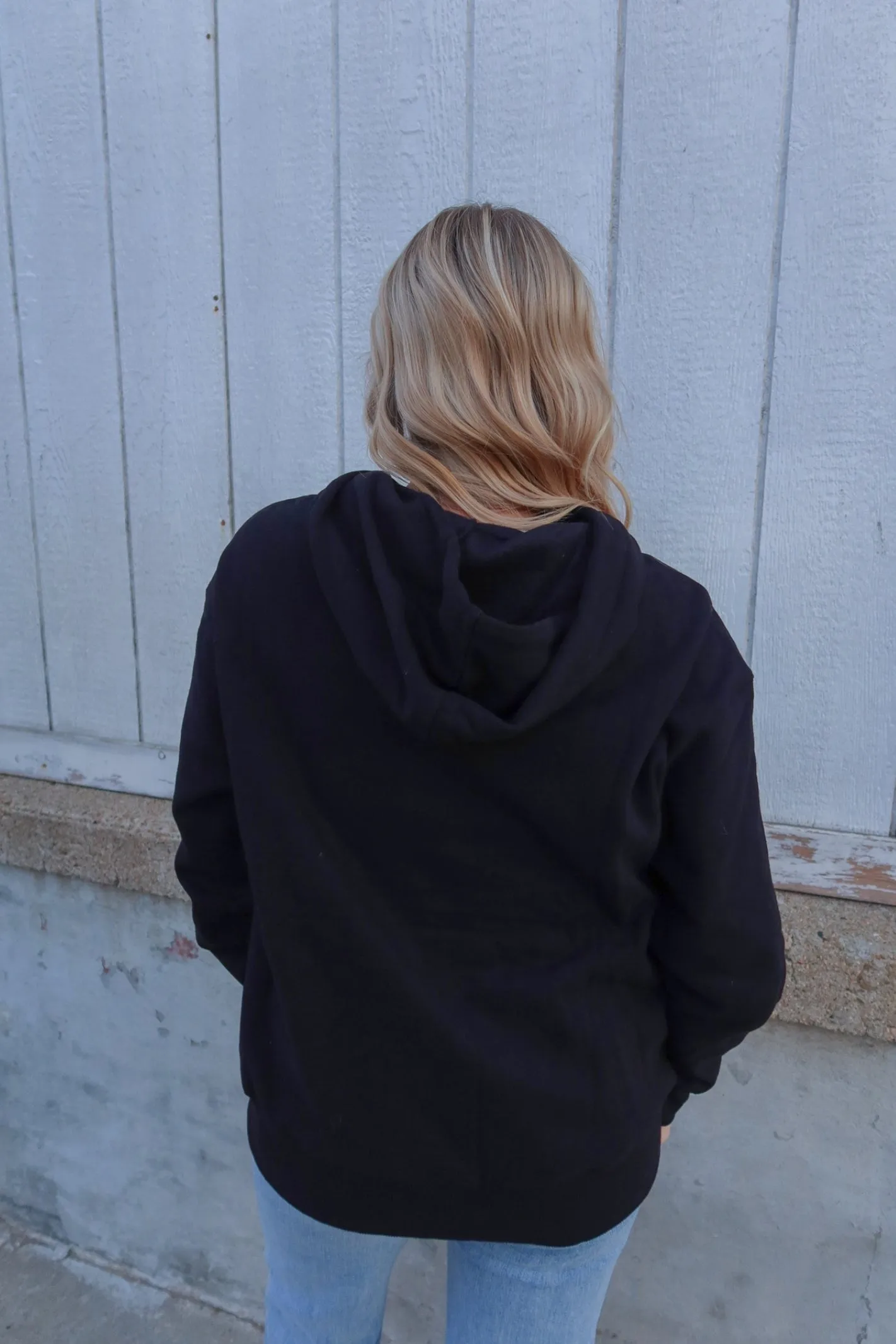 Warm & Cozy Black Hoodie