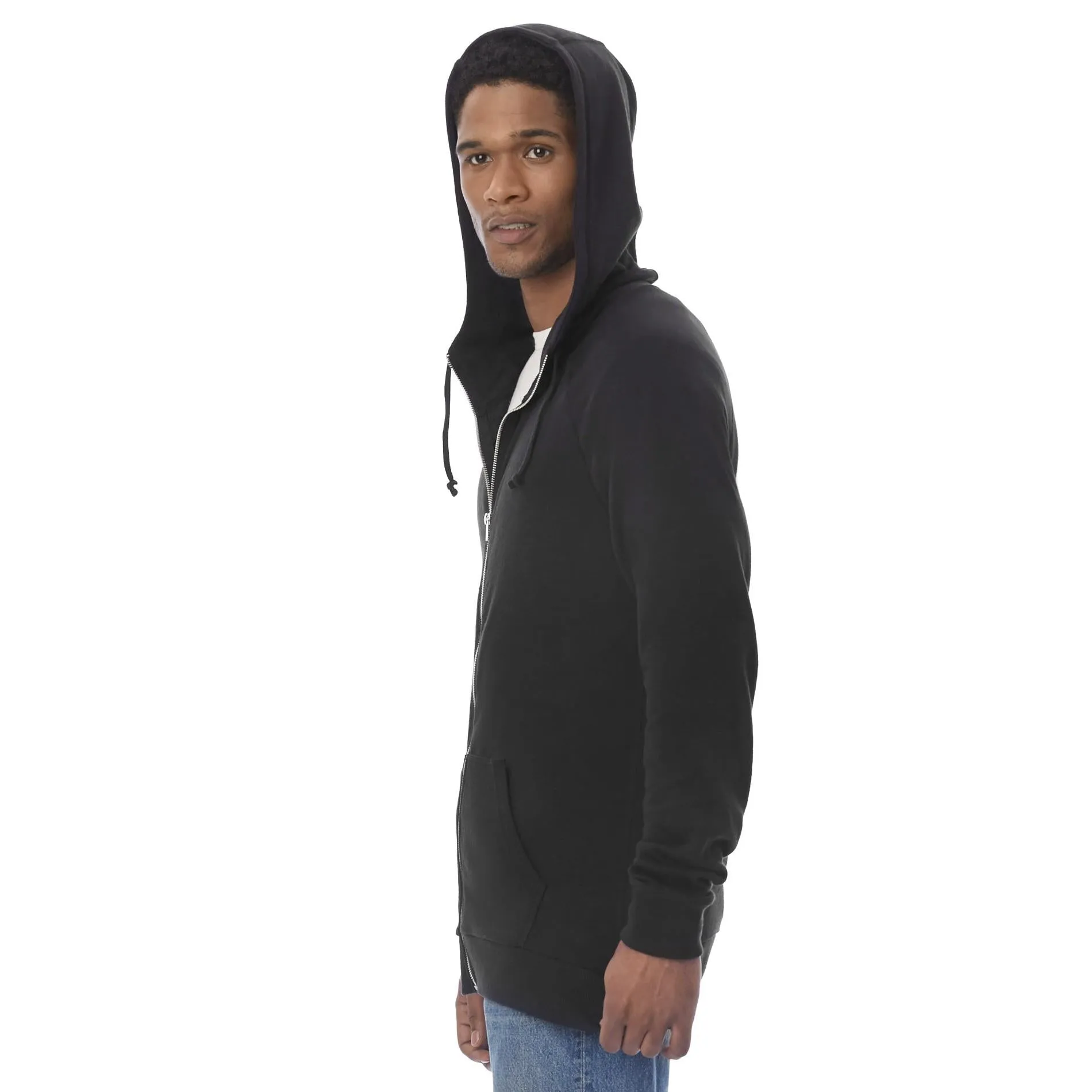 Weekender Vintage Heavy Knit Hoodie (Black)