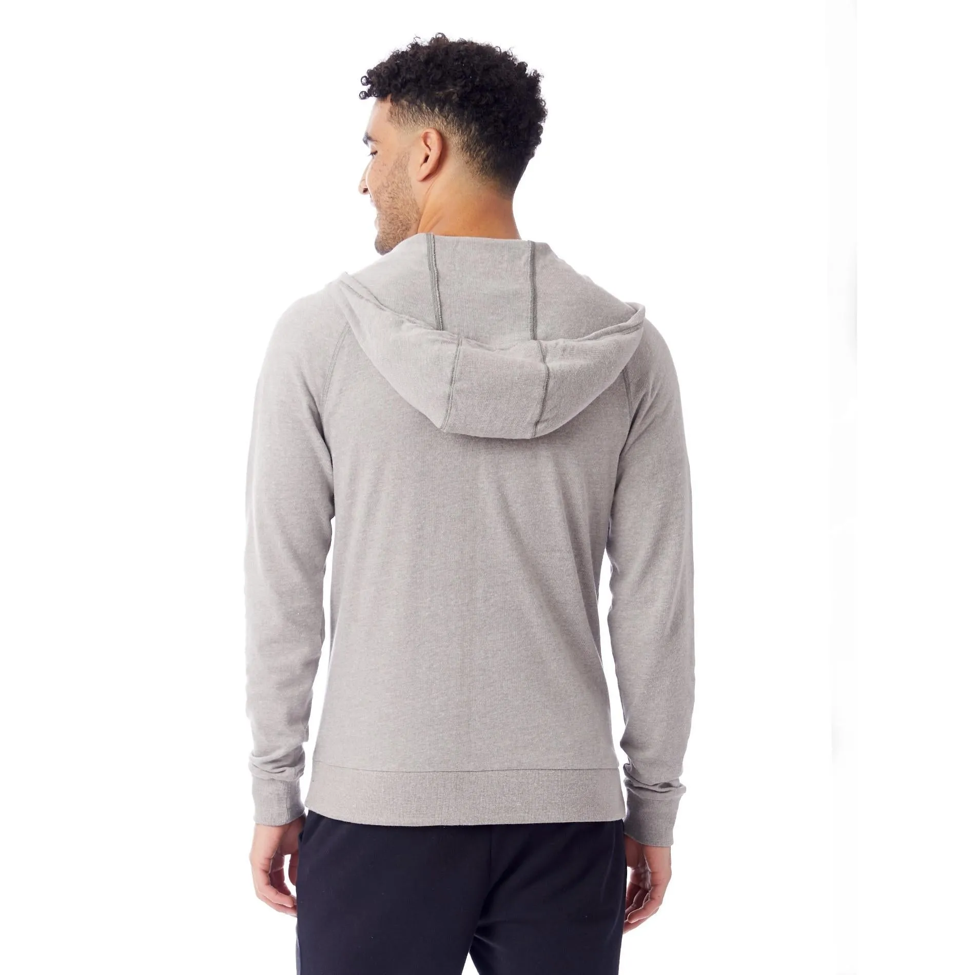 Weekender Vintage Heavy Knit Hoodie (Smoke Grey)