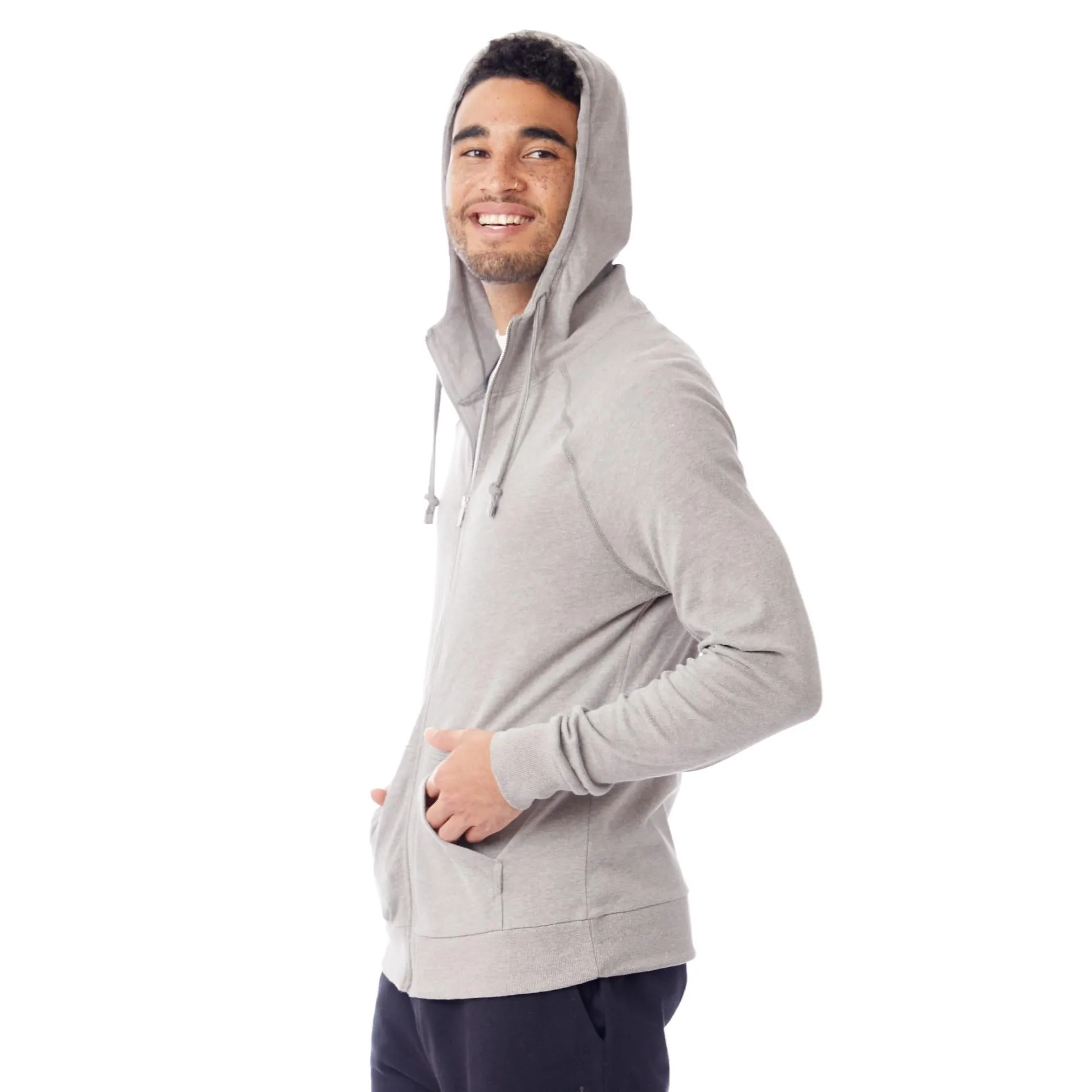 Weekender Vintage Heavy Knit Hoodie (Smoke Grey)