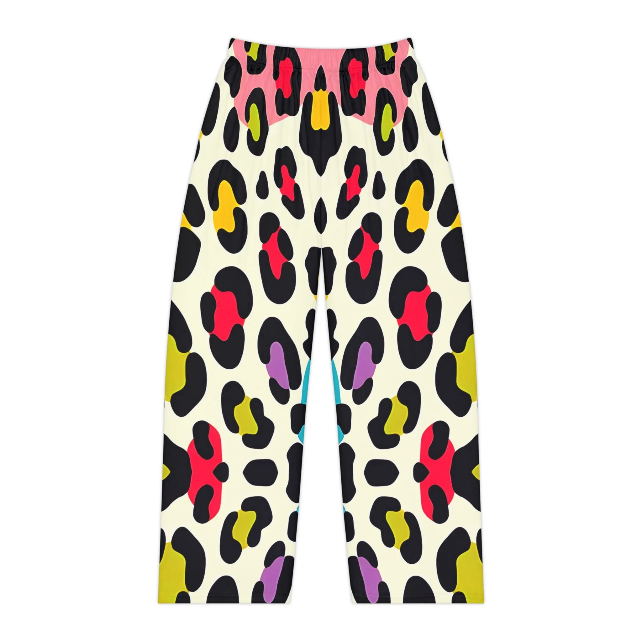 Weman's Leopard Print Pajama Lounging Pants