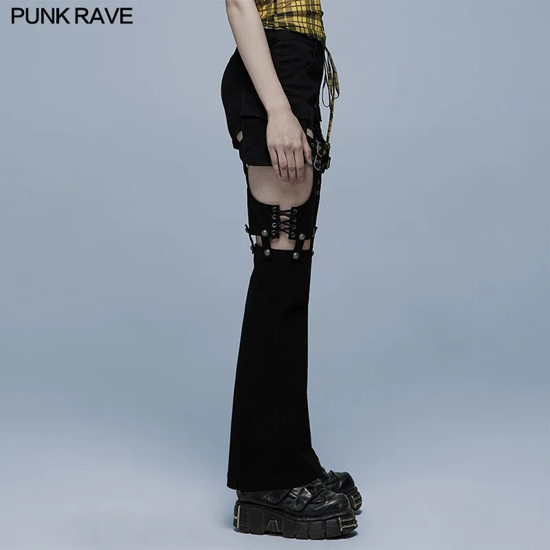 WK-486XCF Punk stylish long pants