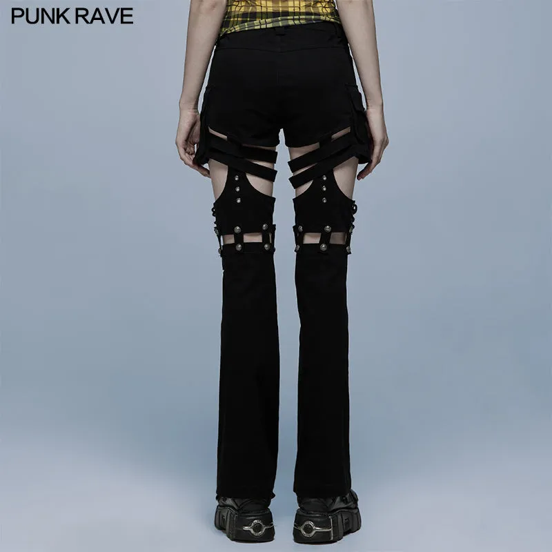 WK-486XCF Punk stylish long pants